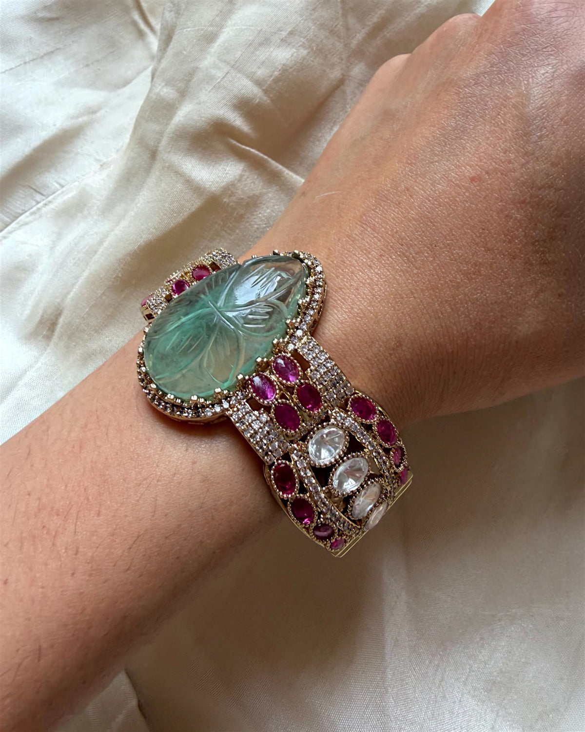 Disha Ruby Bracelet