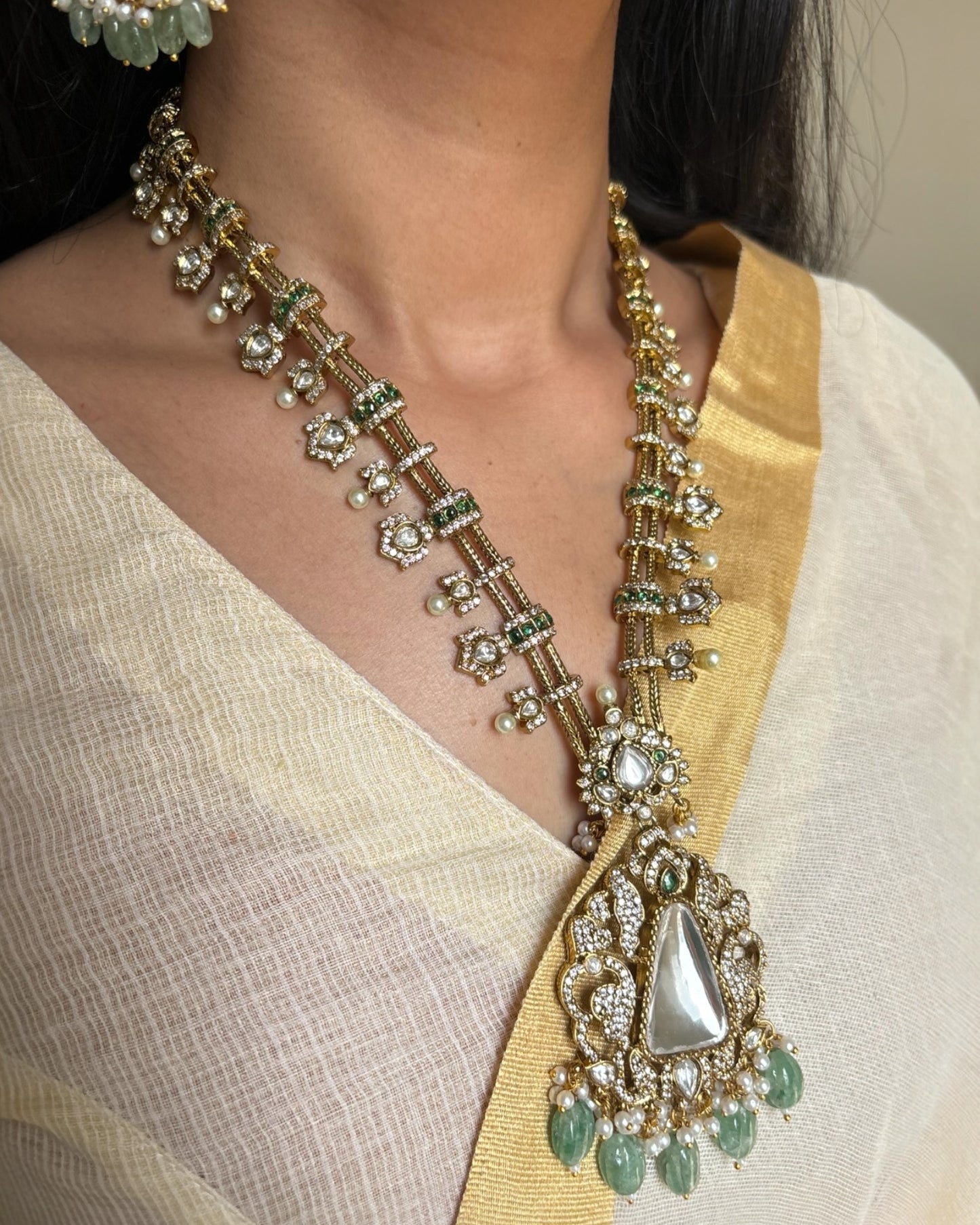 Varini Necklace with Earrings