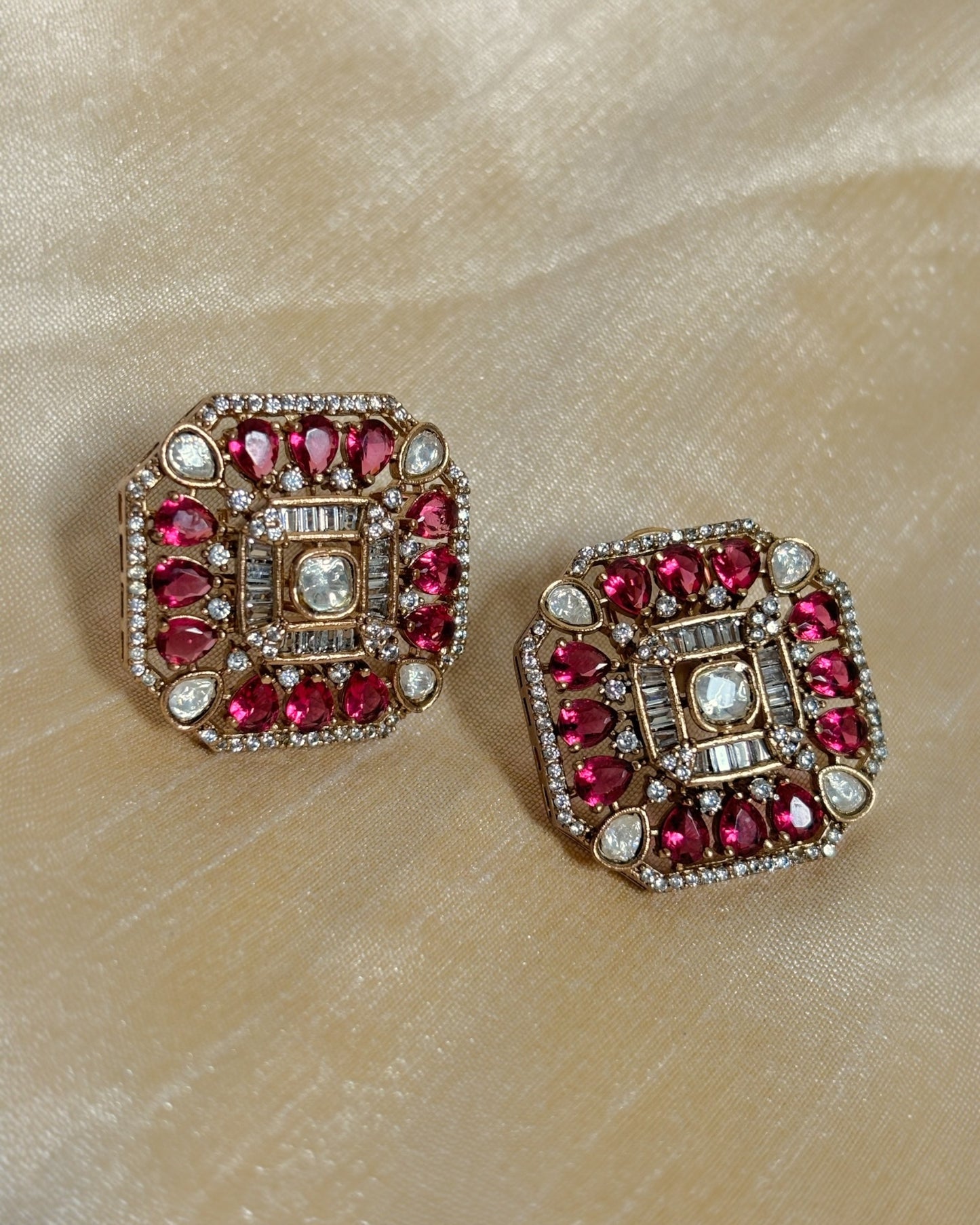 Yasha Ruby Studs