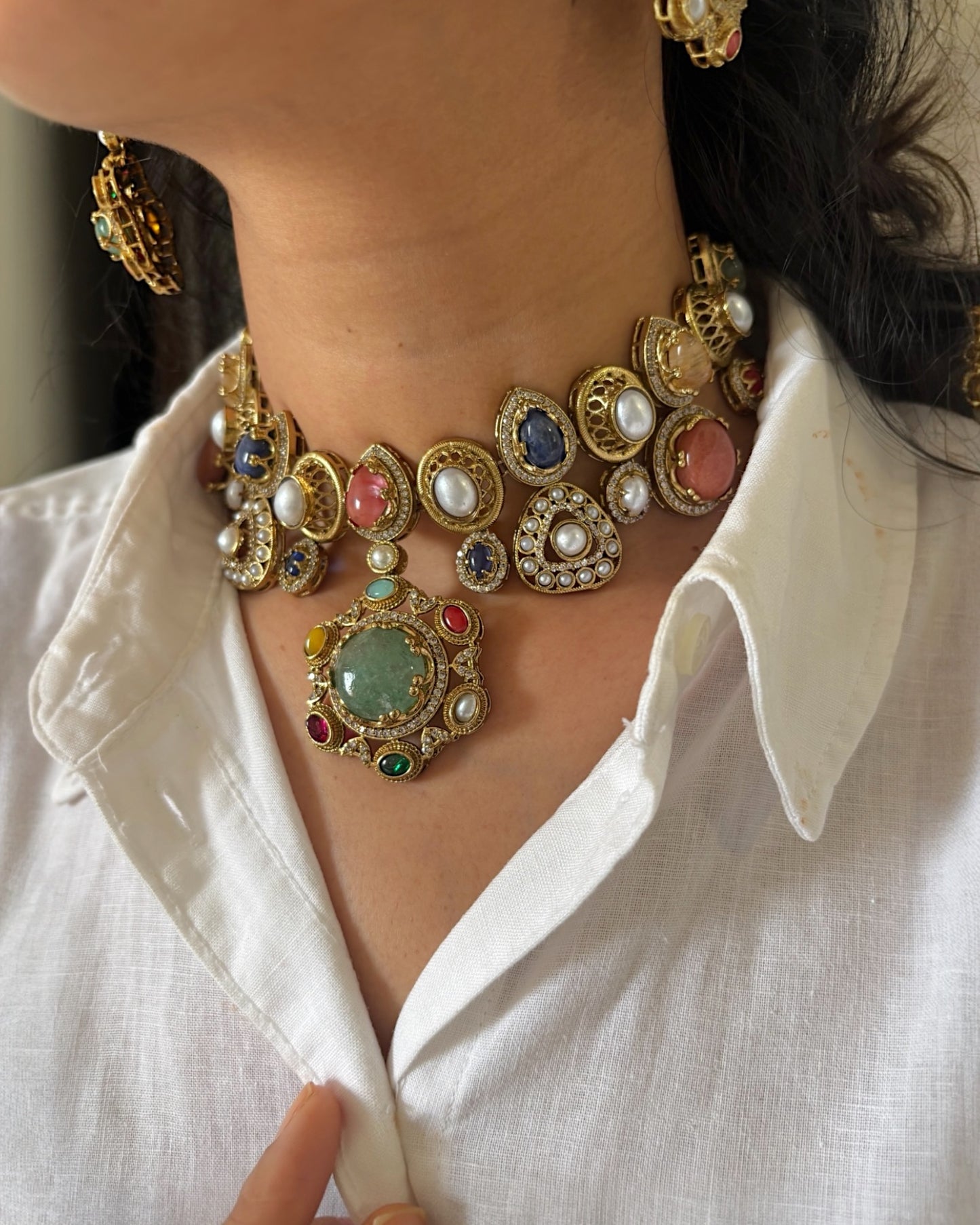 Ruhi Heirloom Necklace Set