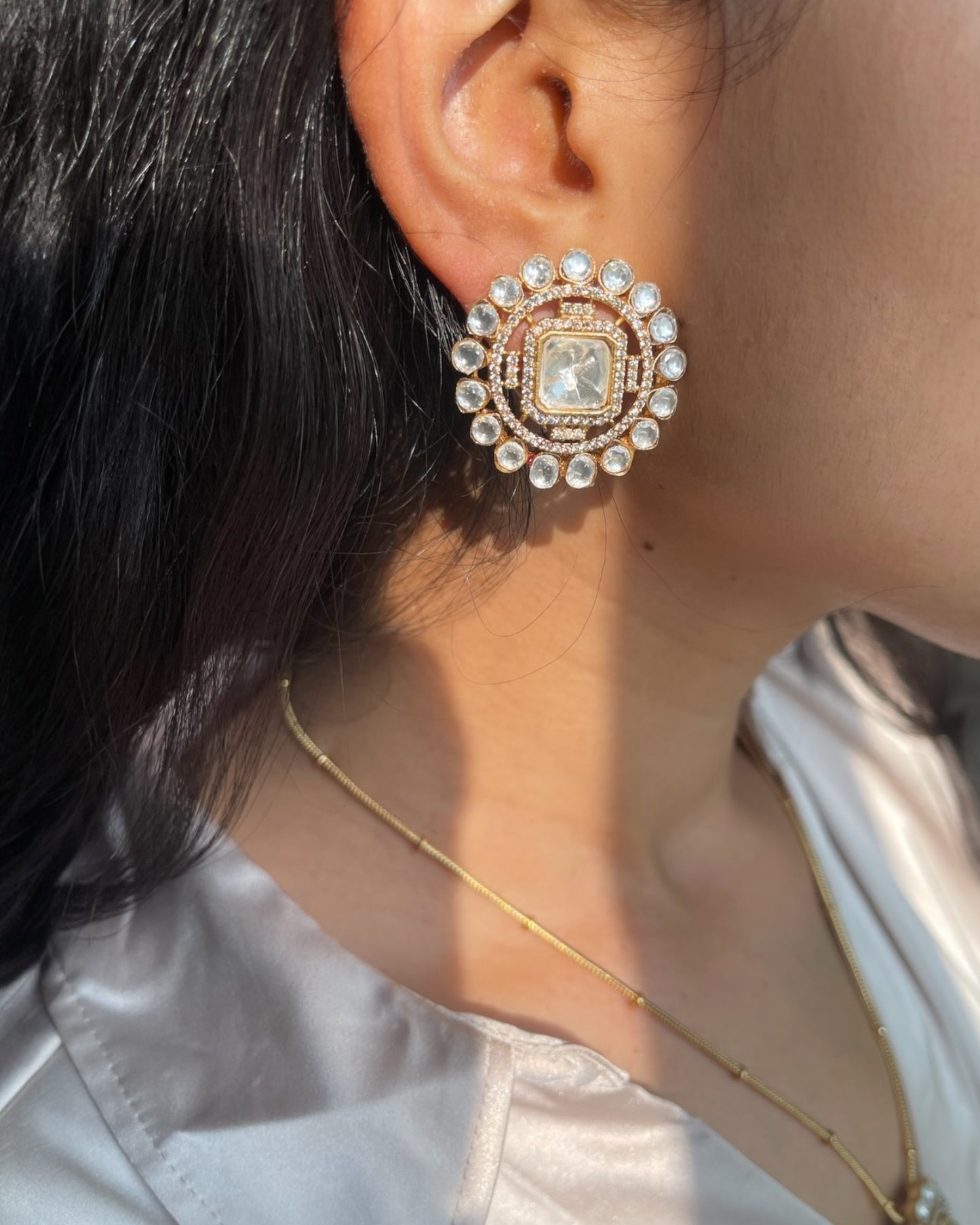 Ambika Necklace set with earrings