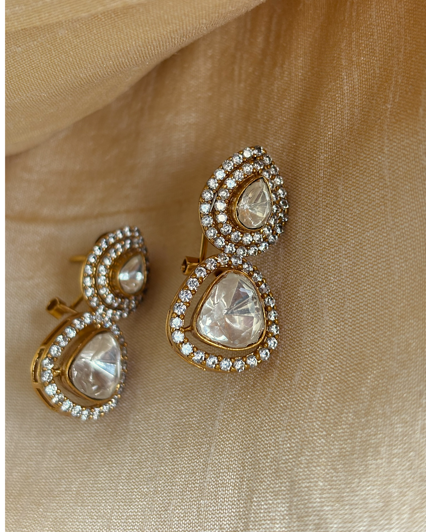 Krupanshi Polki Earrings