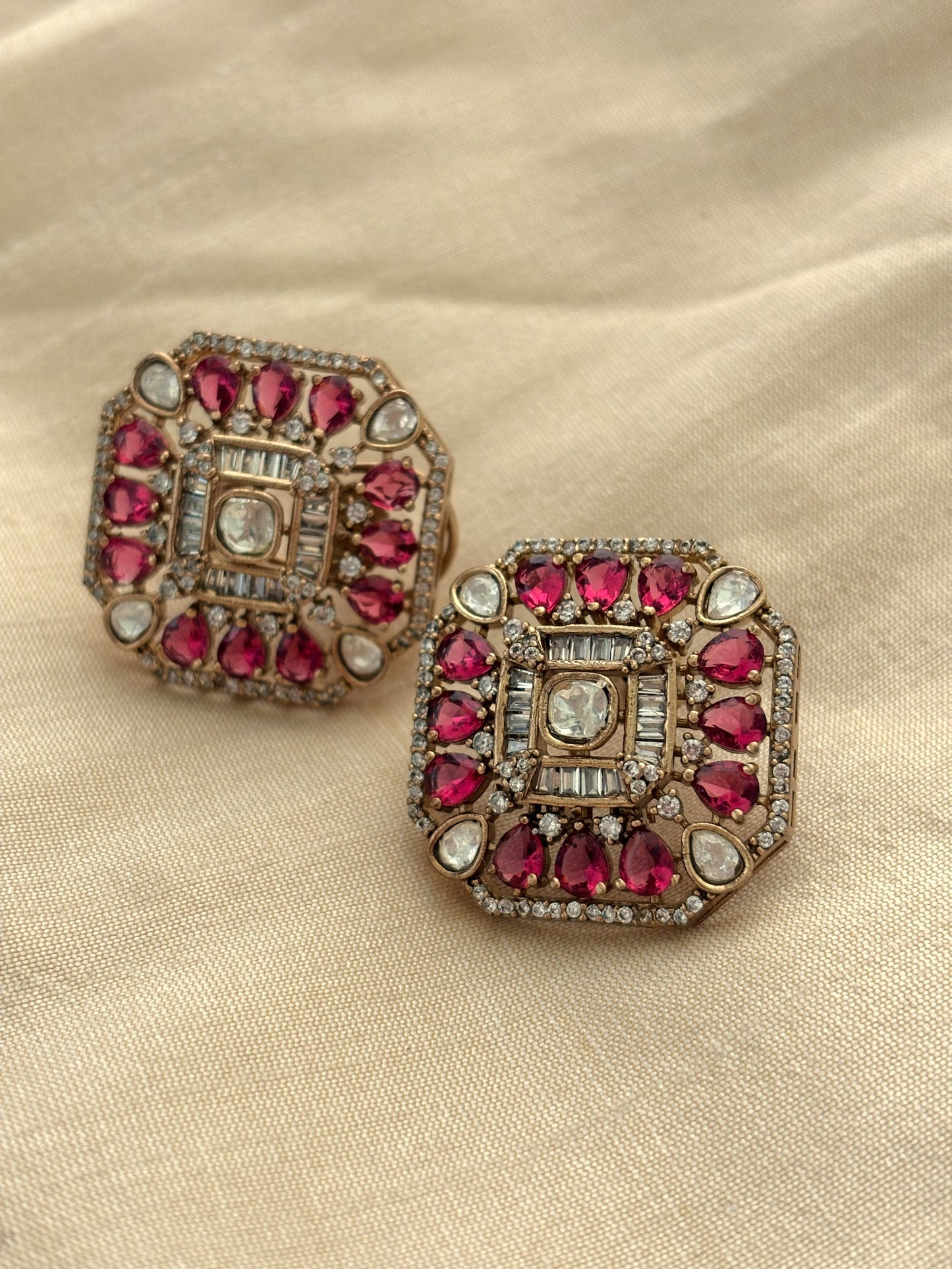 Yasha Ruby Studs