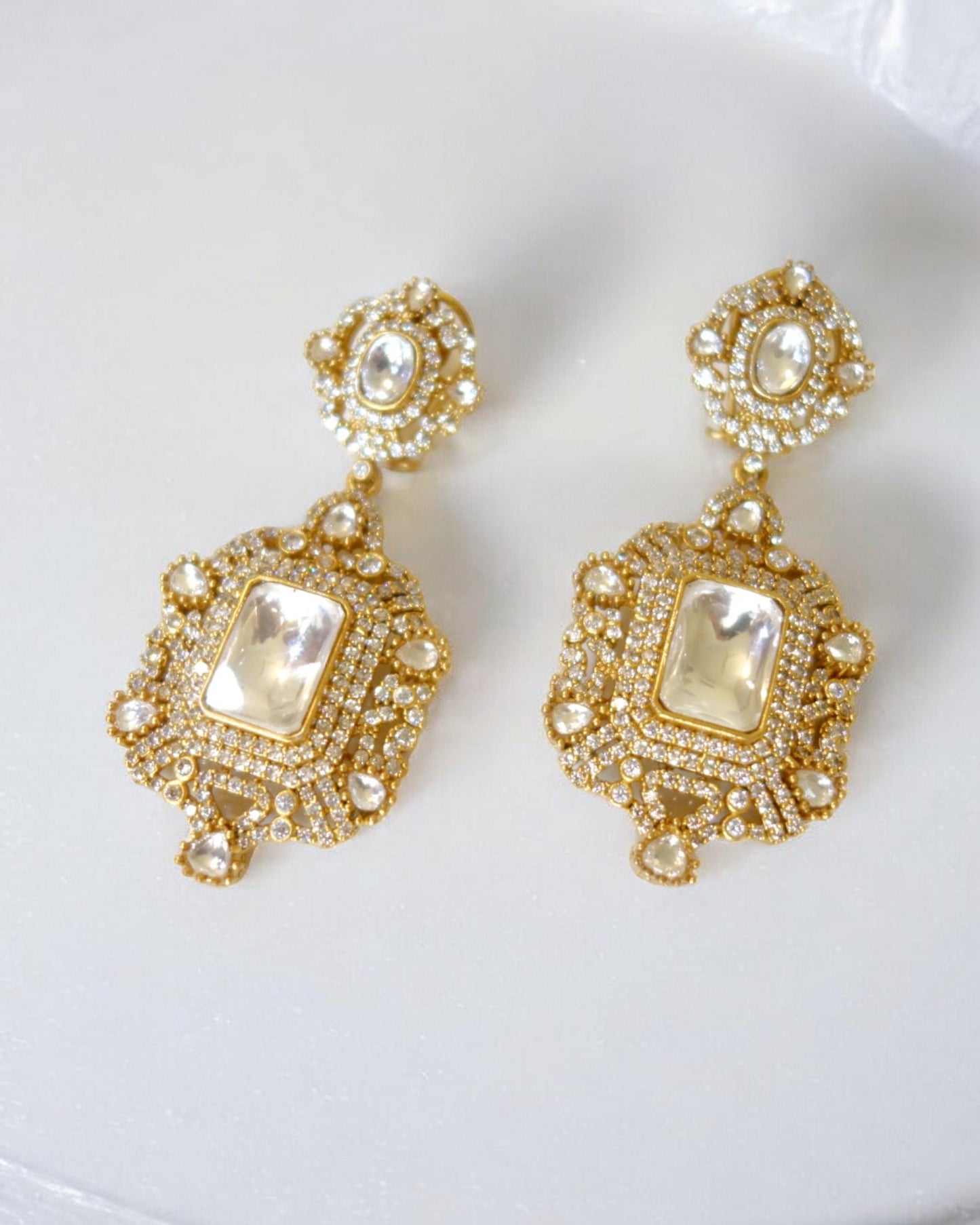 Khwab Polki Earrings