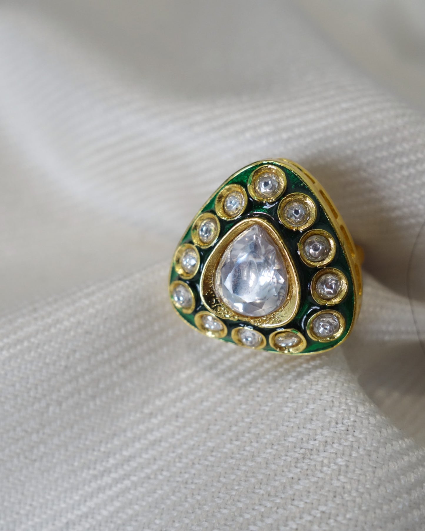 Ishani Kundan Meena Ring