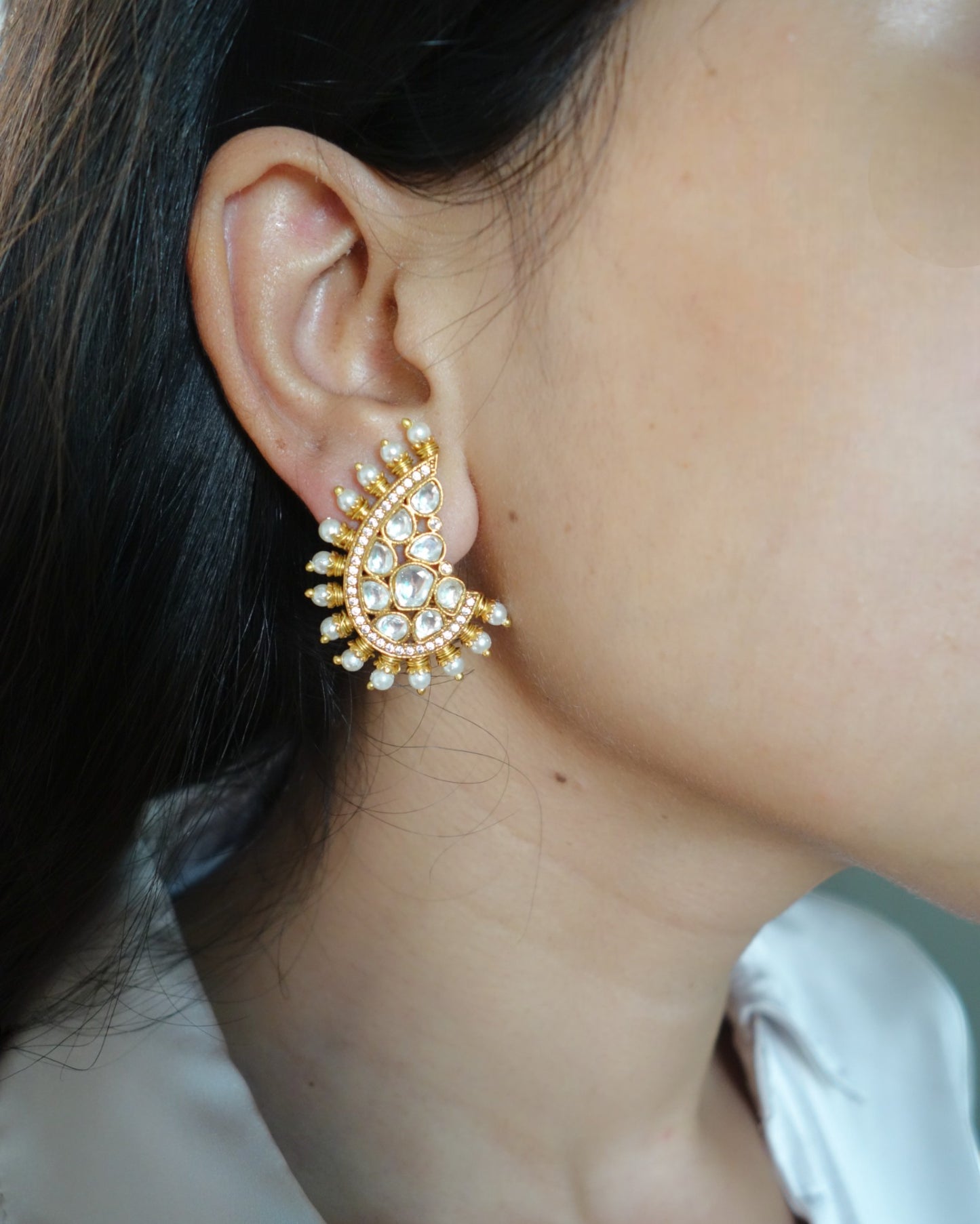Drishti Kundan Studs