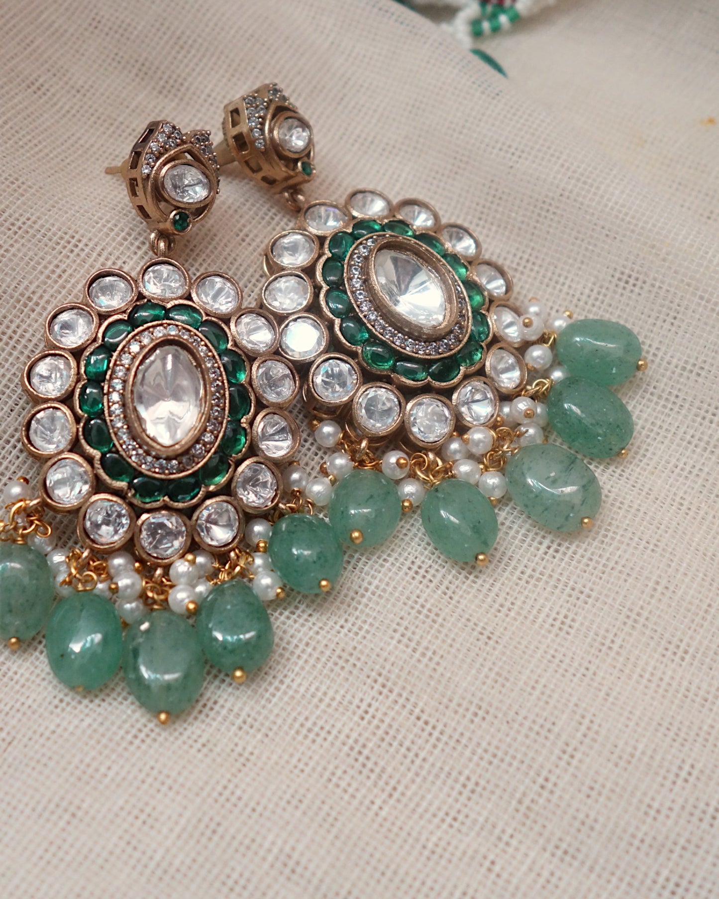 Reema Polki Kundan Necklace Set
