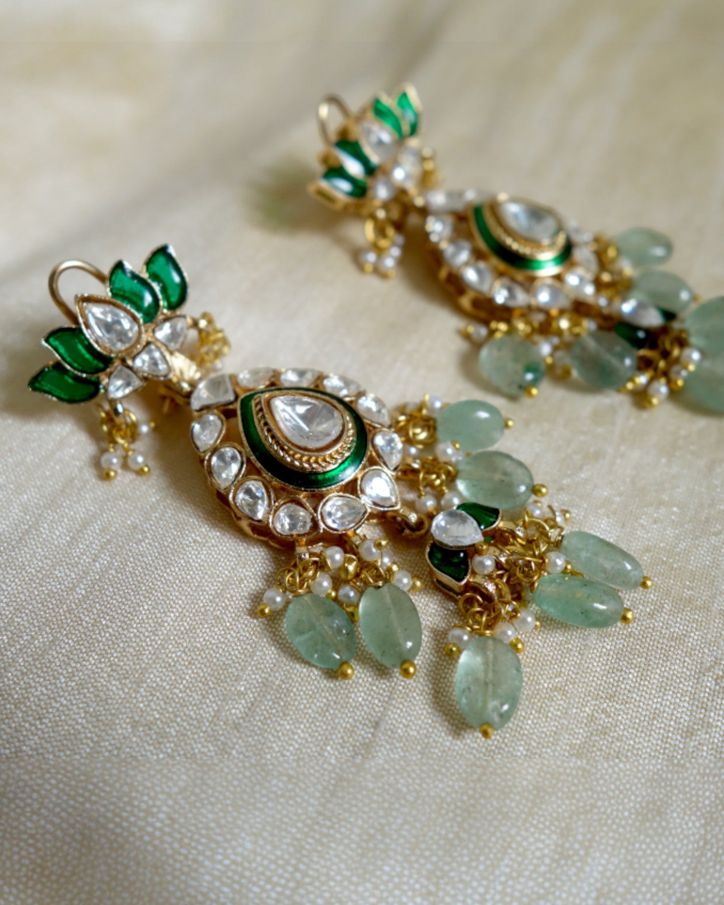 Padma Kundan Earrings