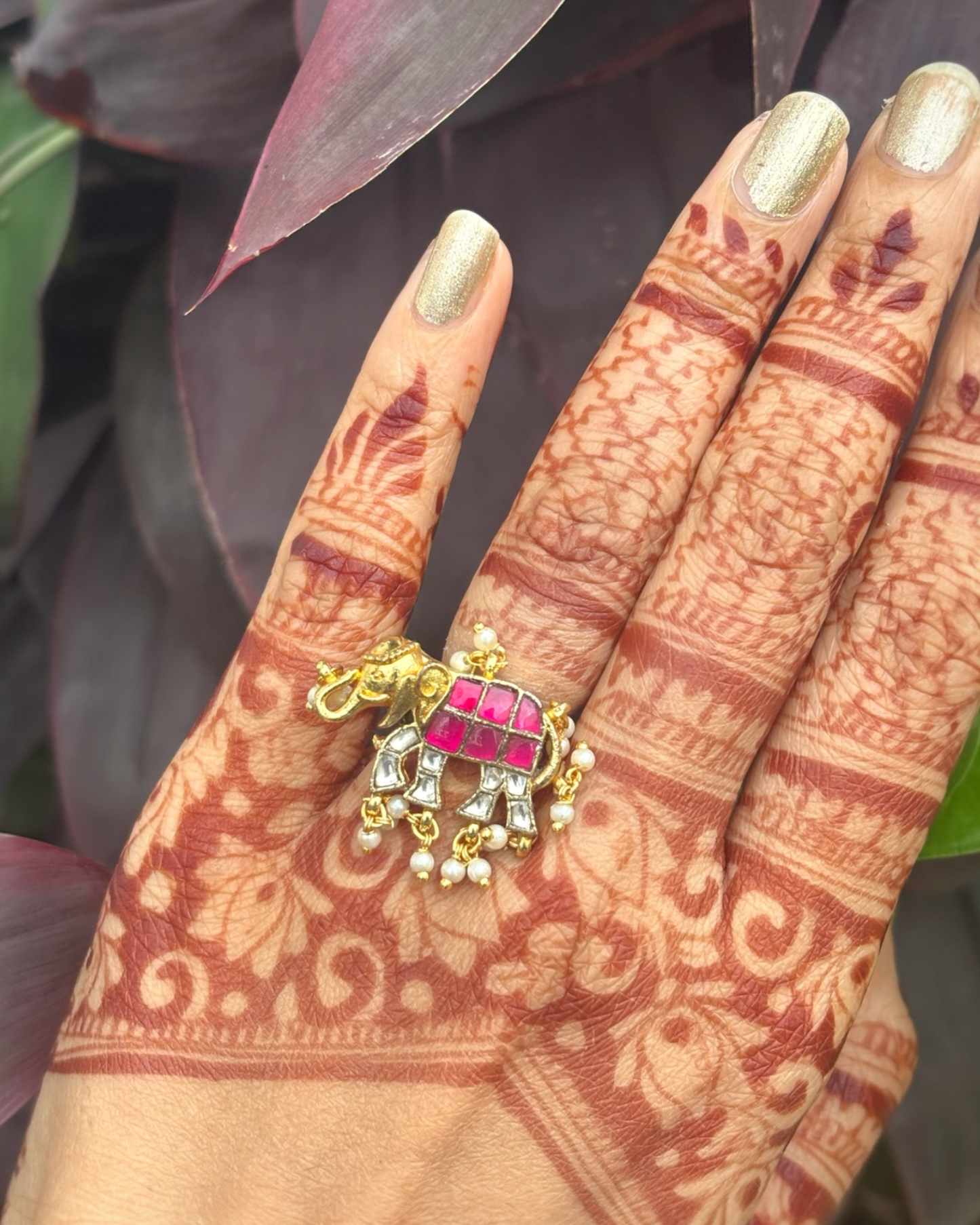Ruby Gaja Ring