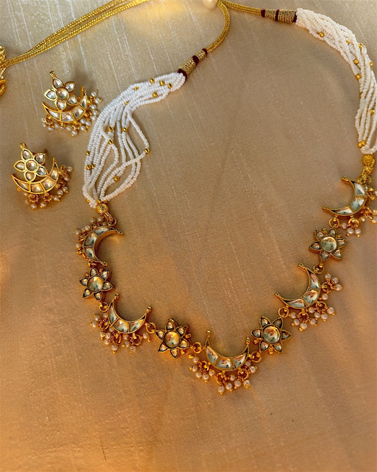 Chandrika Kundan Choker with Studs