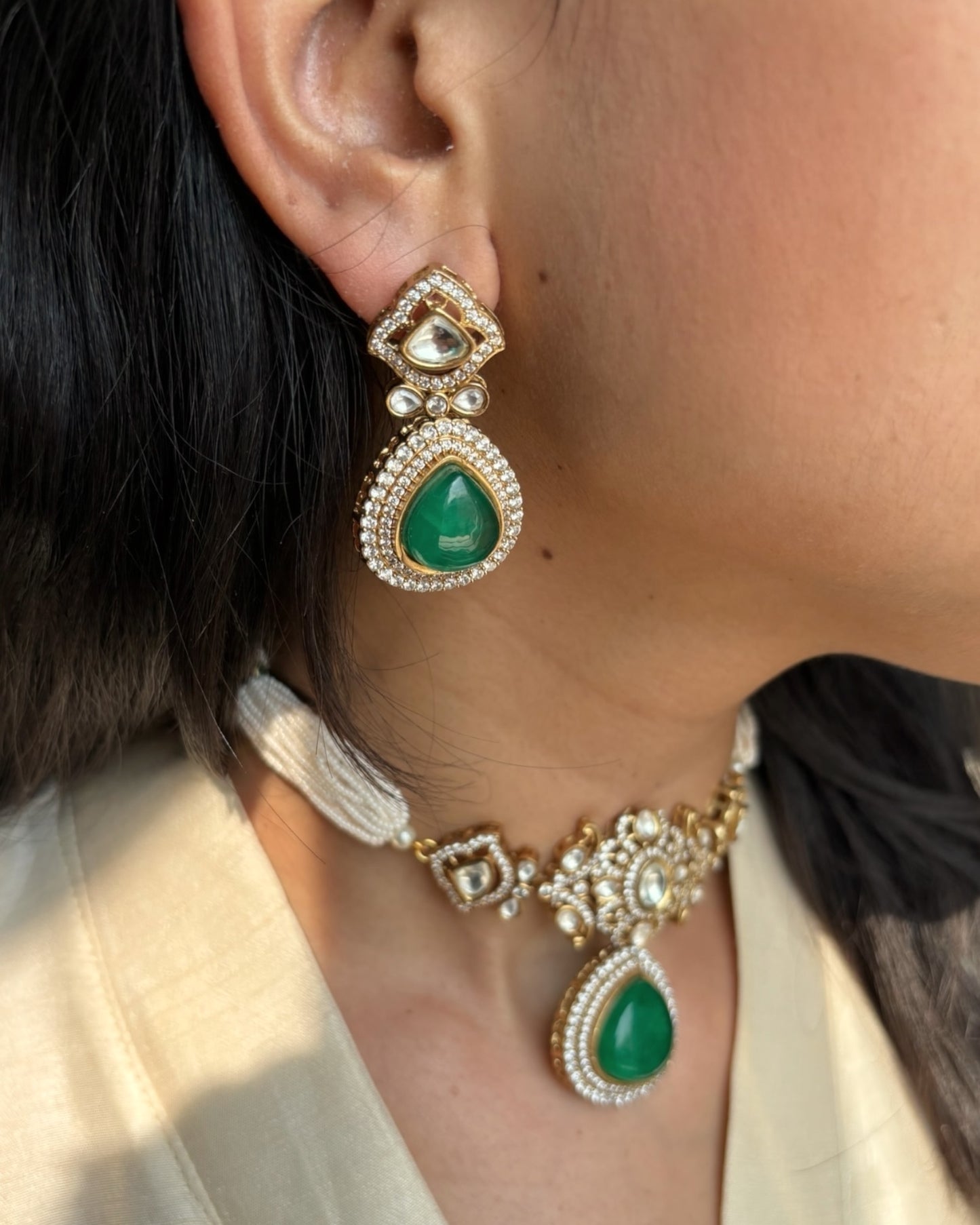 Pakhi Choker set with Earrings