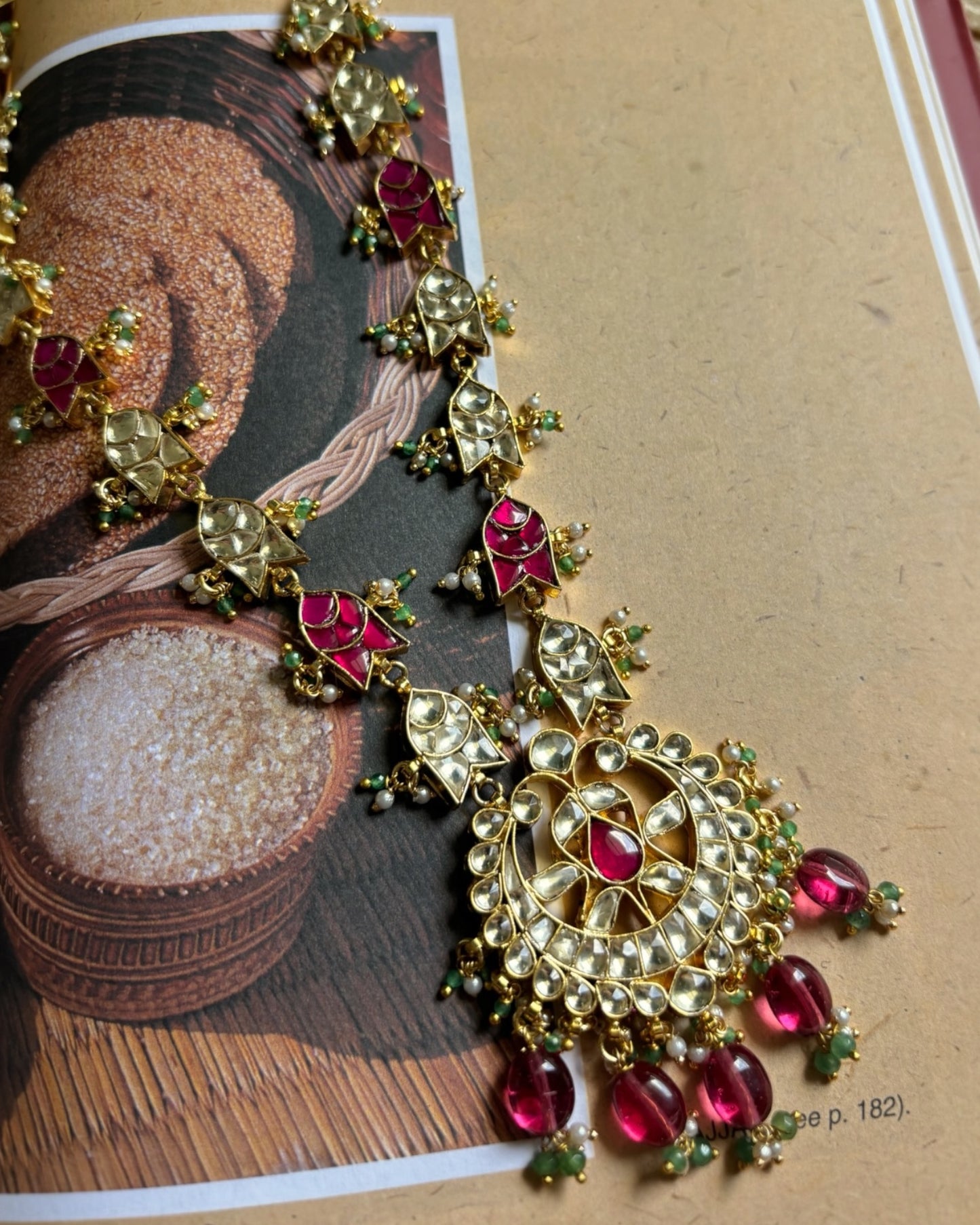 Rani Kundan Heritage Necklace