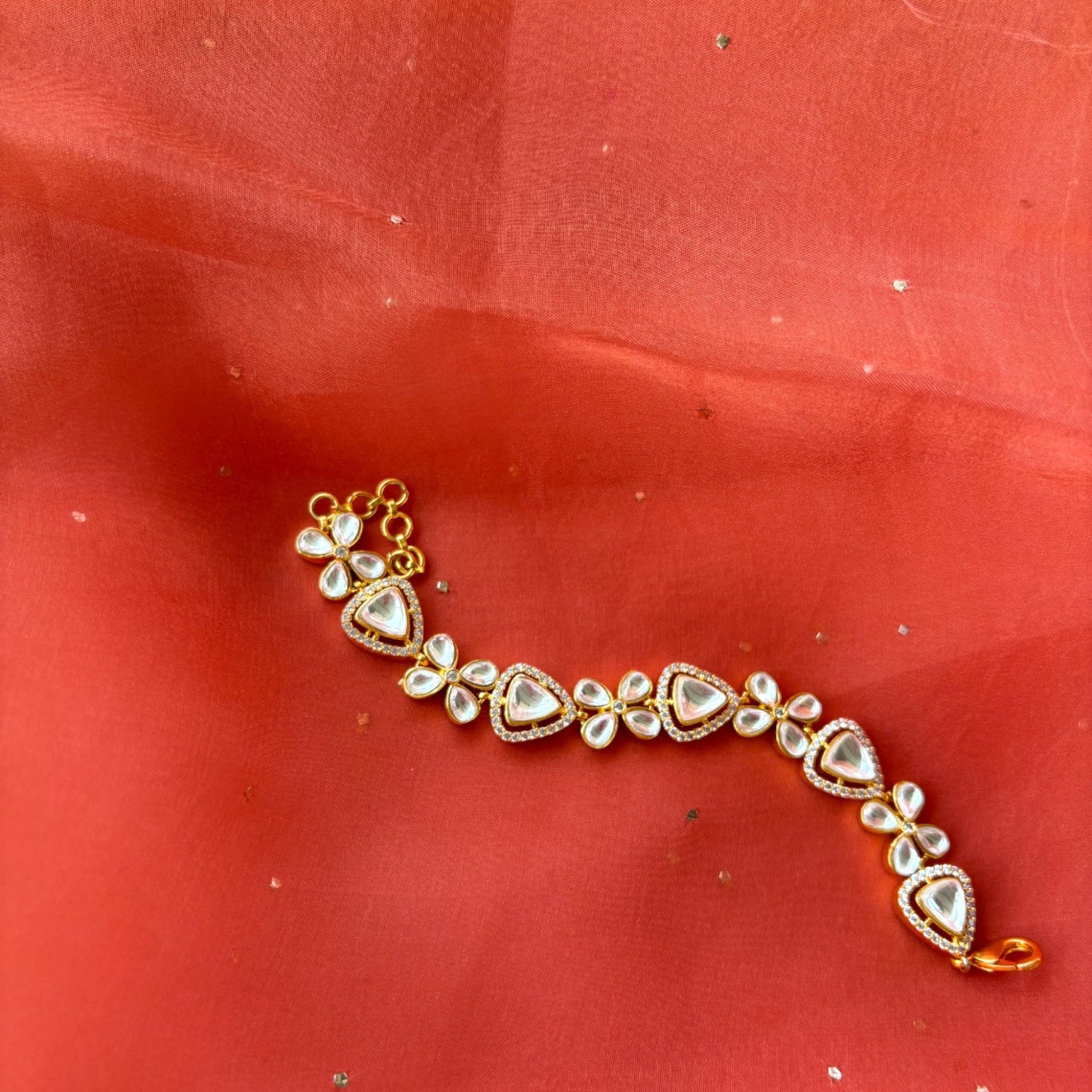 Phool Polki Bracelet