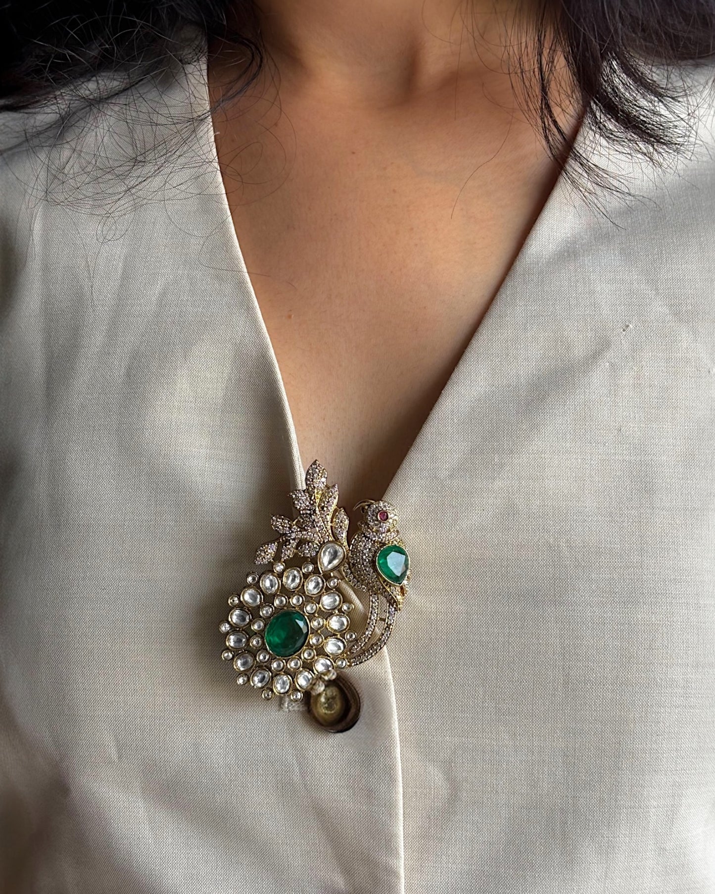 Pench Bird Brooch