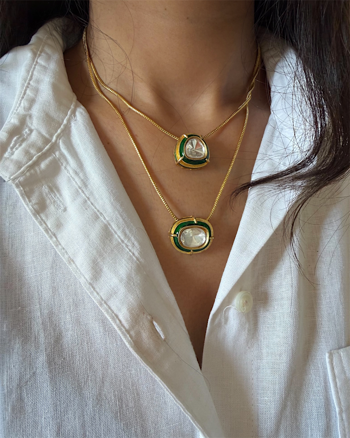 Tarini double layered chains