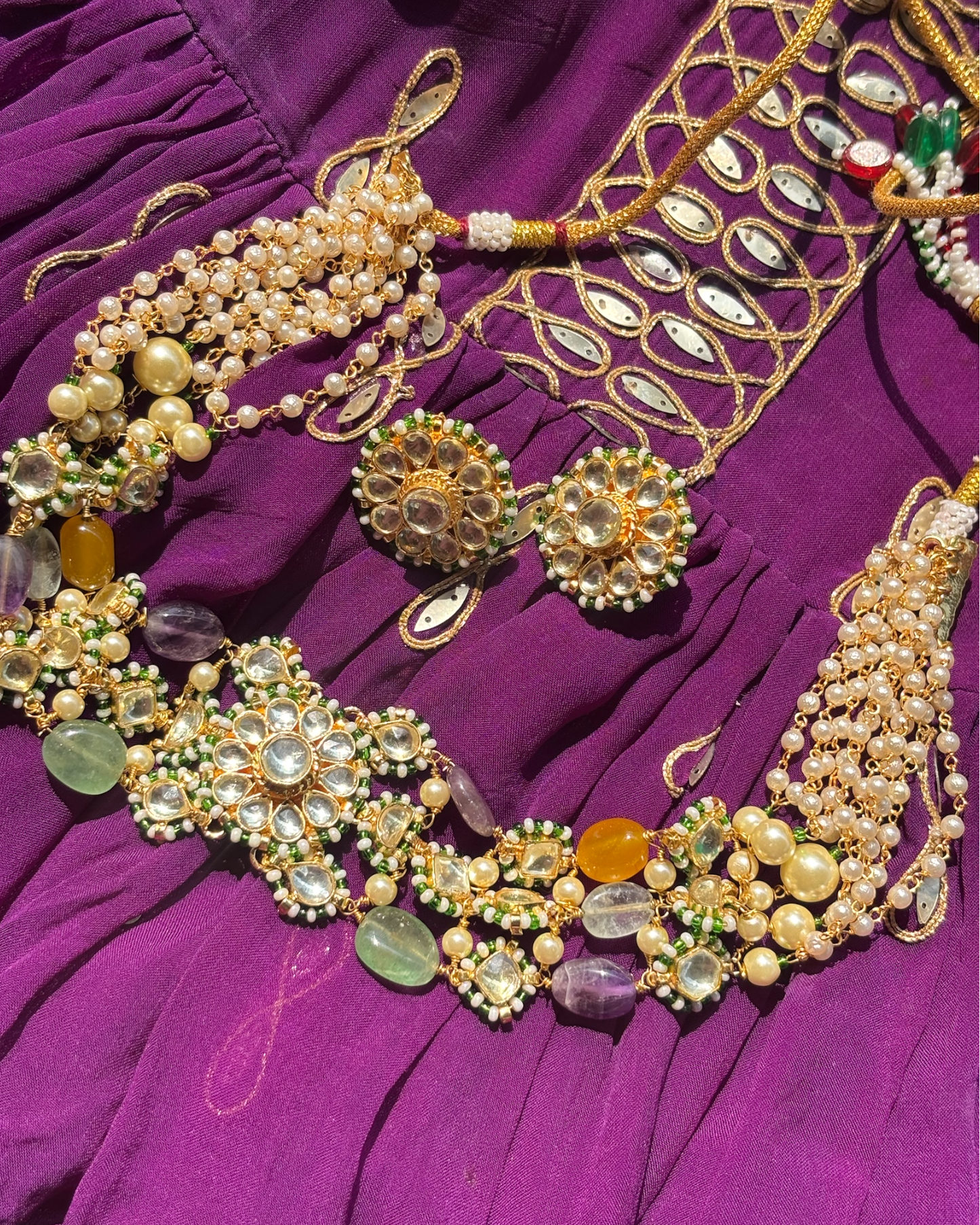 Shriya Choker set with studs