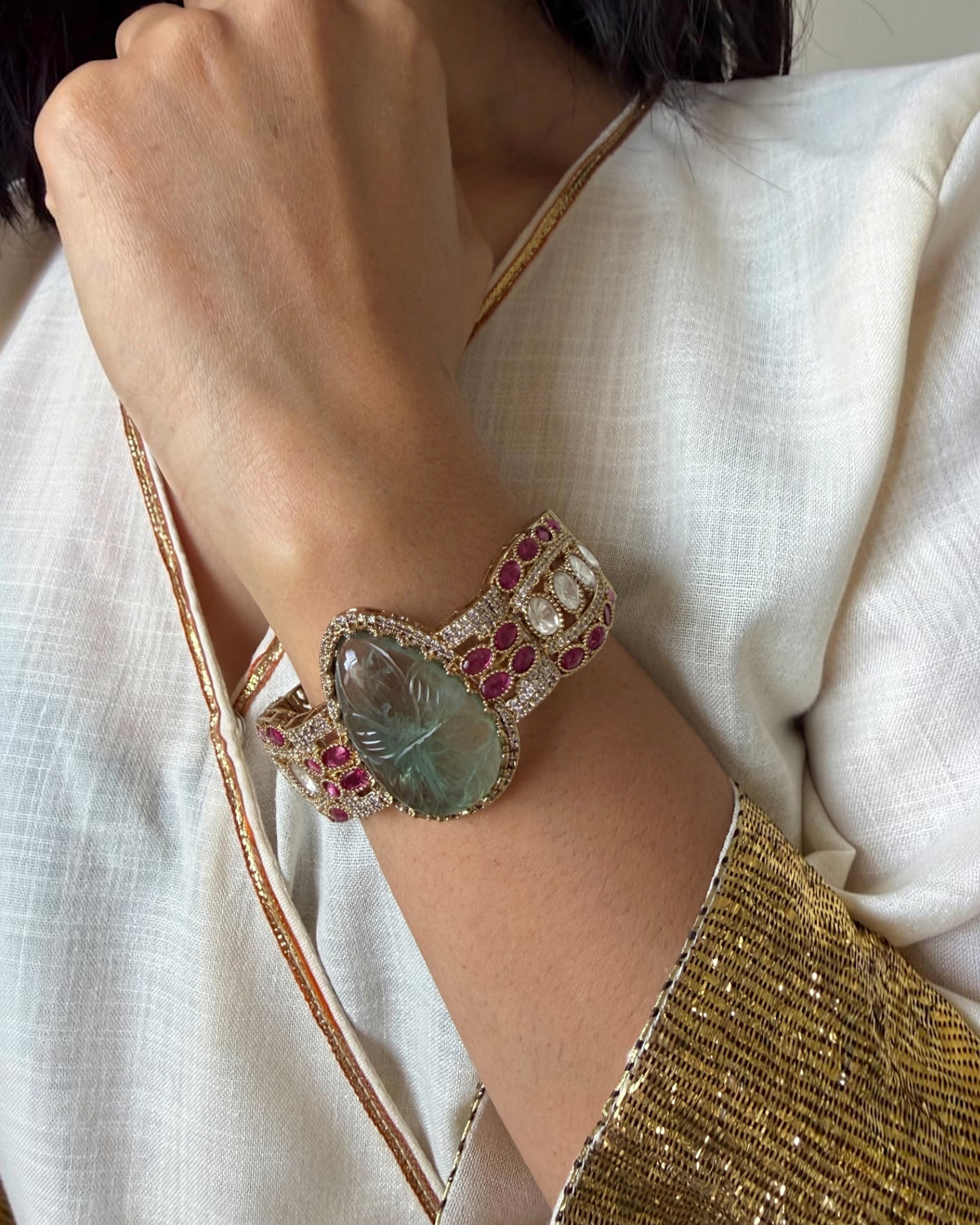 Disha Ruby Bracelet