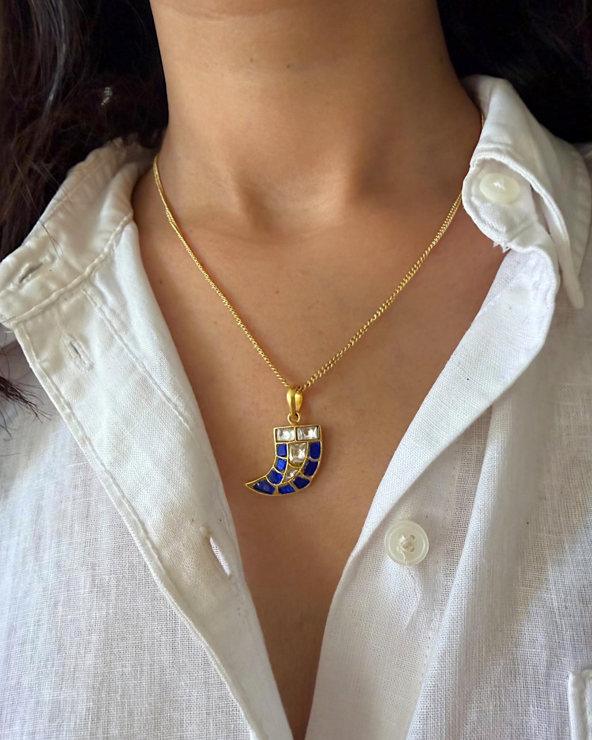 Dagger Kundan Neckpiece