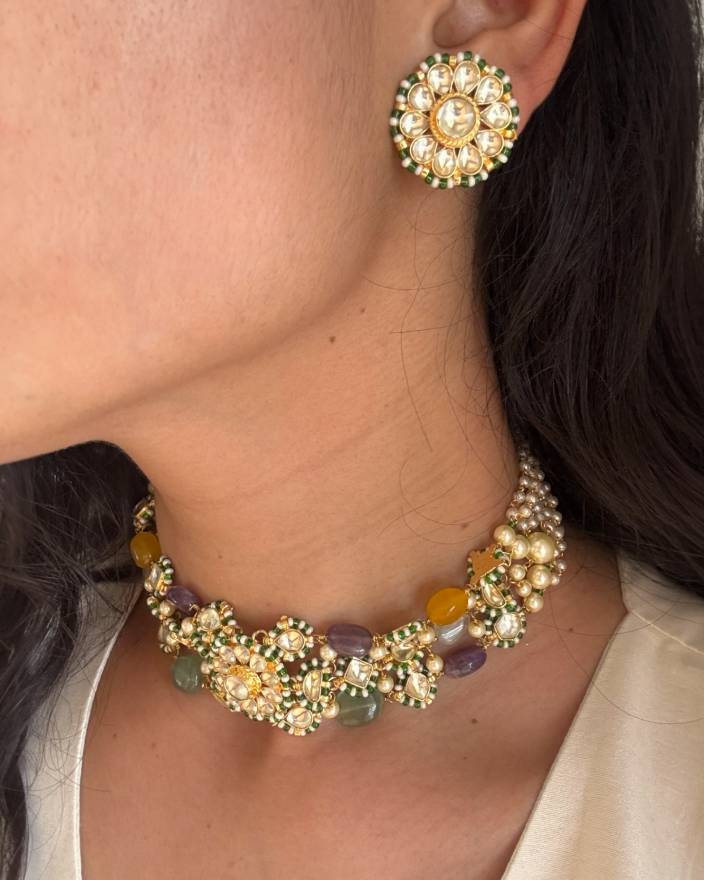 Shriya Choker set with studs