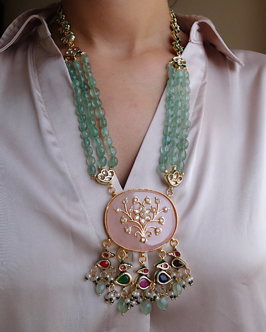 Ritika Quartz Necklace Set