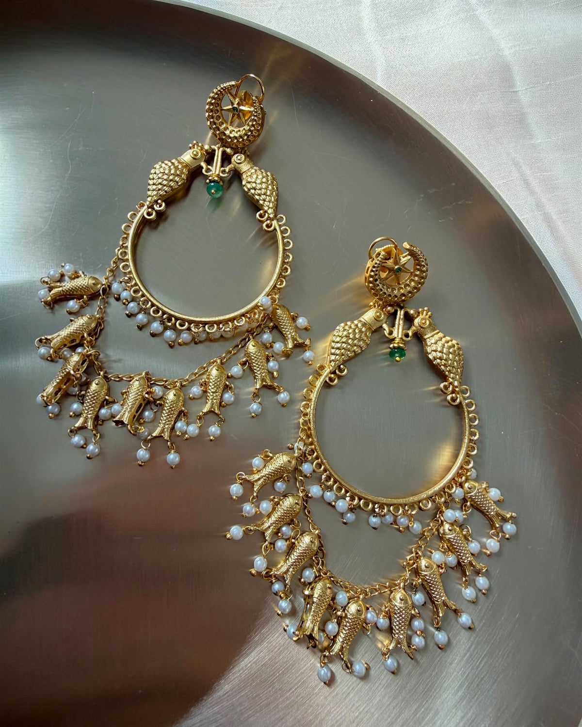 Mitsya long earrings