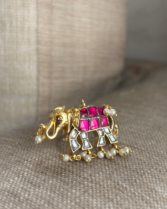 Ruby Gaja Ring