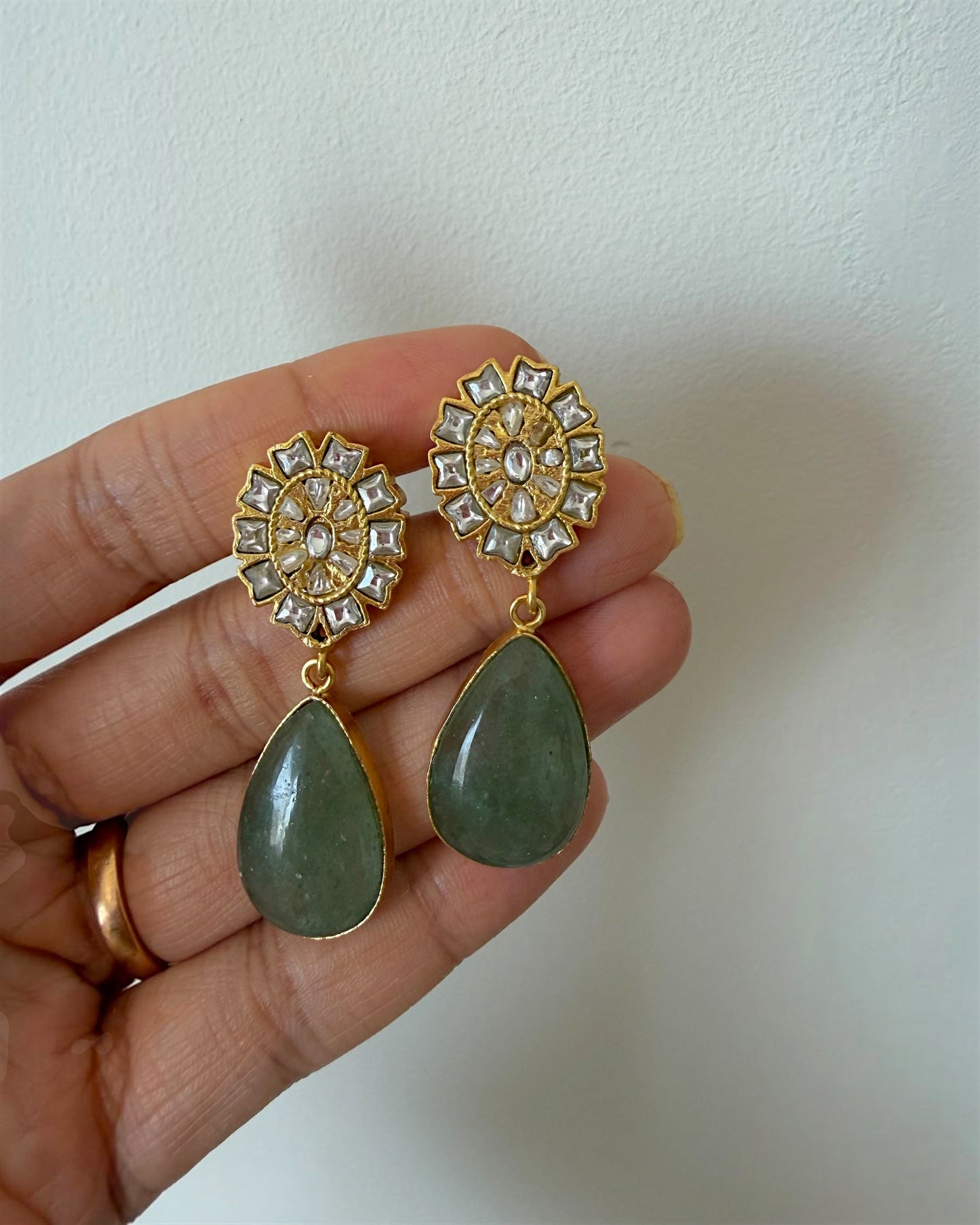 Reema Sage Green choker set