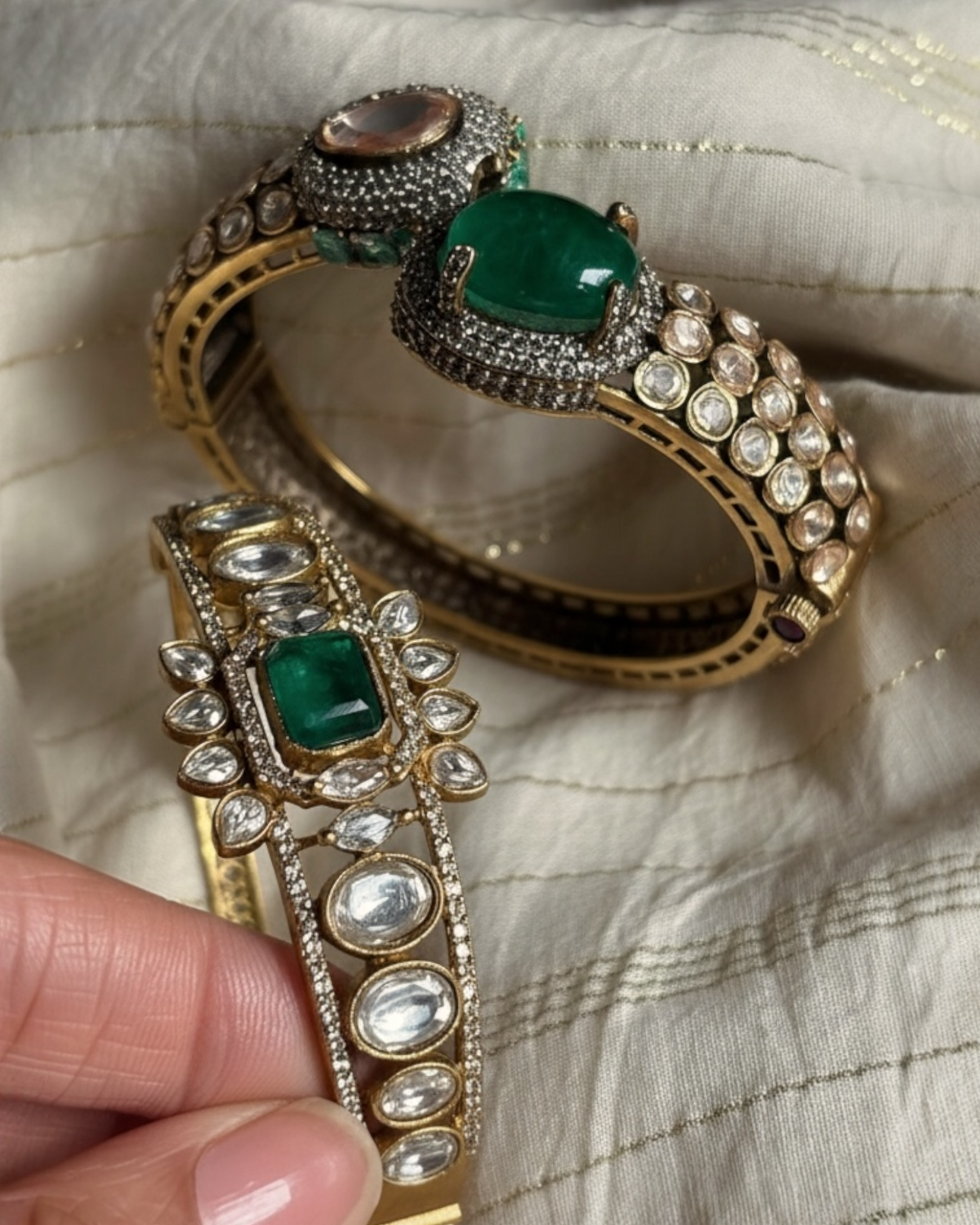 Arisha Emerlad Green Bracelet