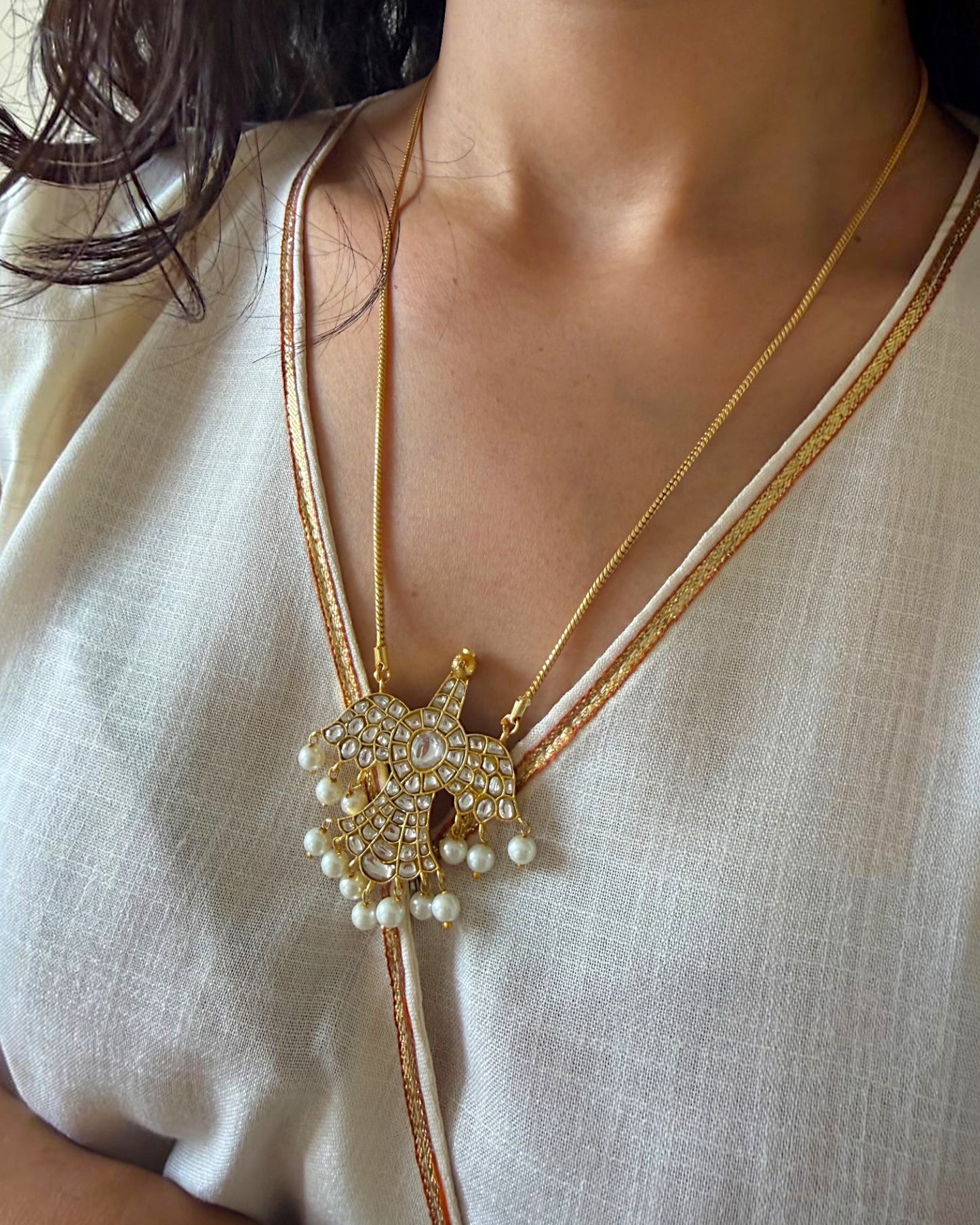 Garuda Kundan Neckpiece