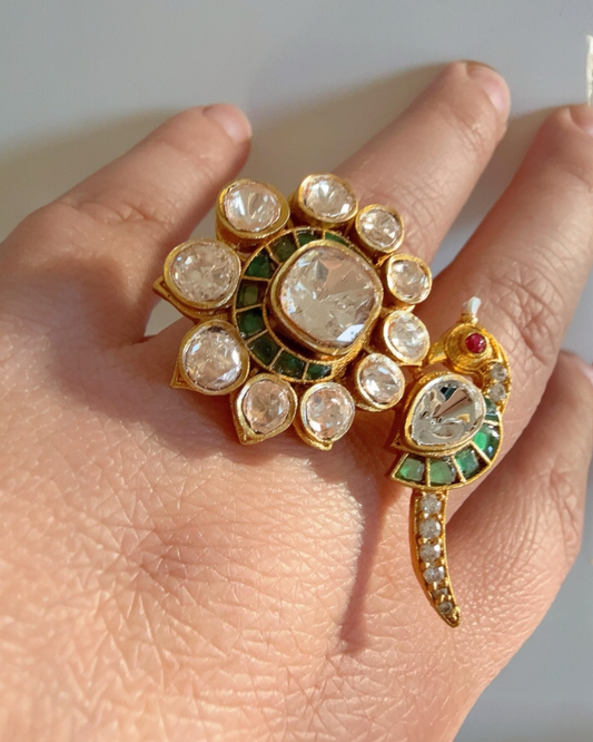 Mayur Kundan Ring