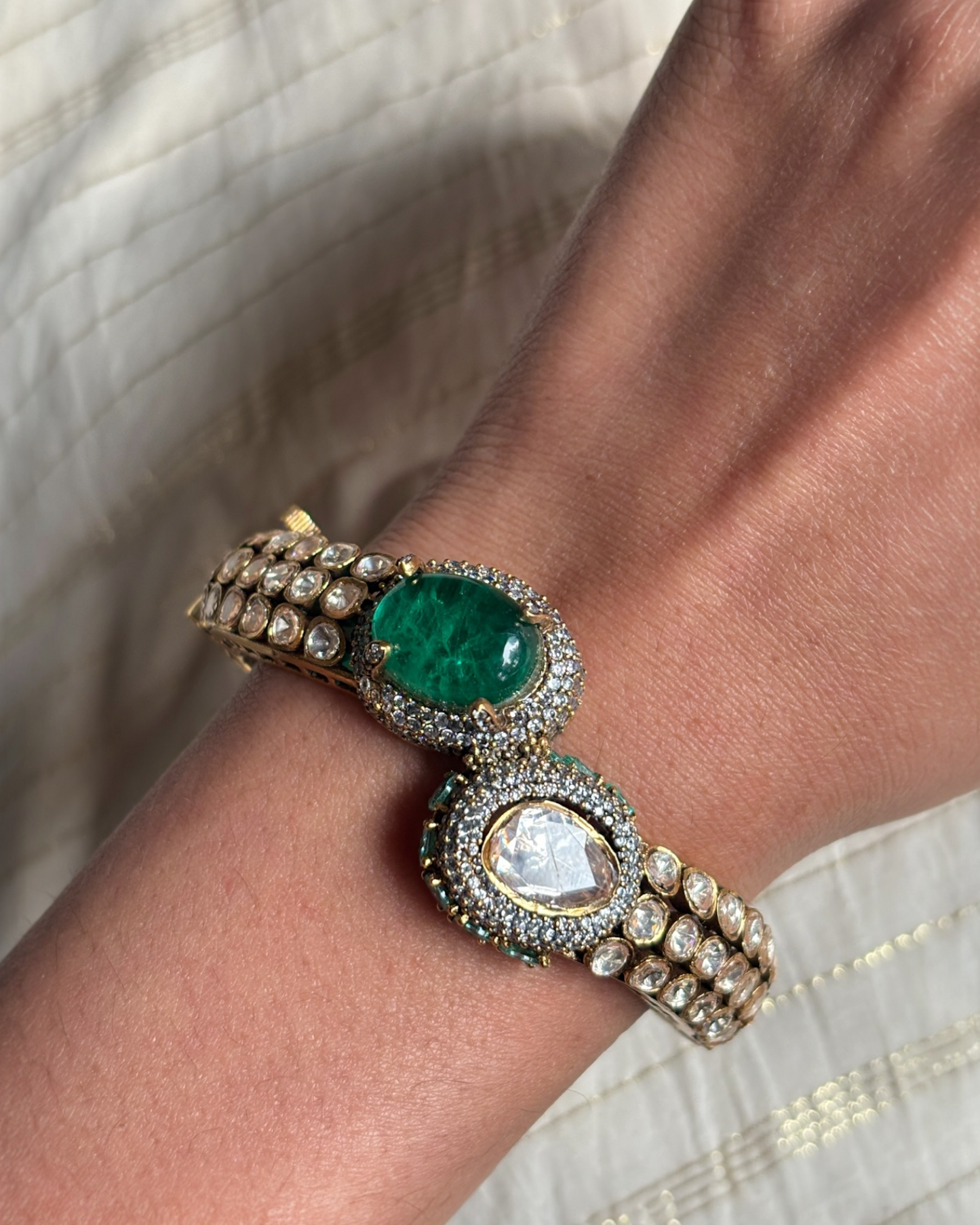 Arisha Emerlad Green Bracelet