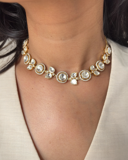 Tapsi Polki Set with earrings