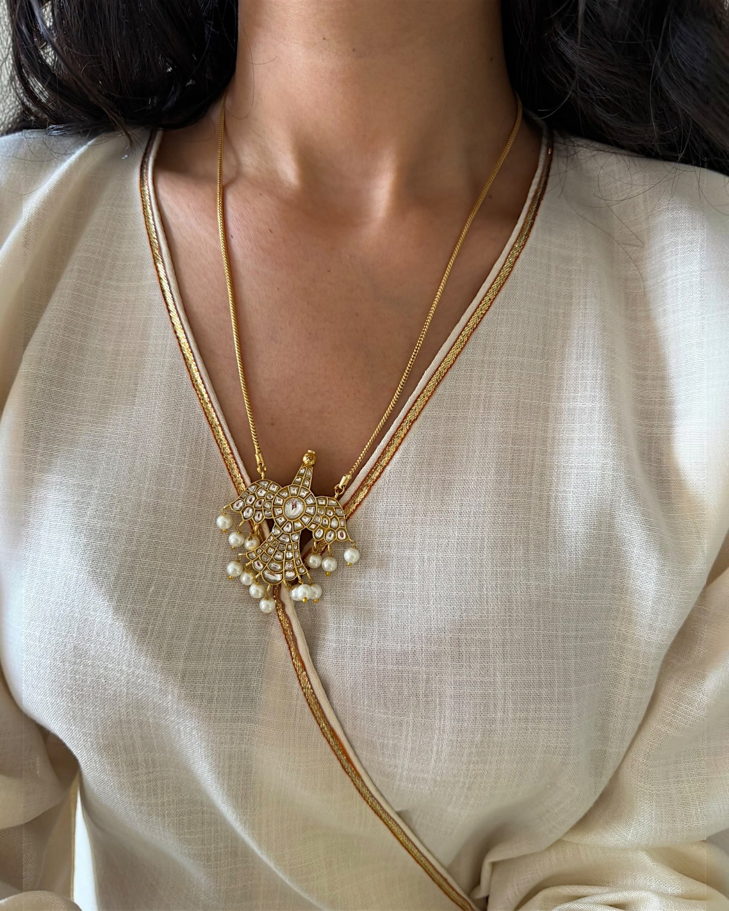 Garuda Kundan Neckpiece