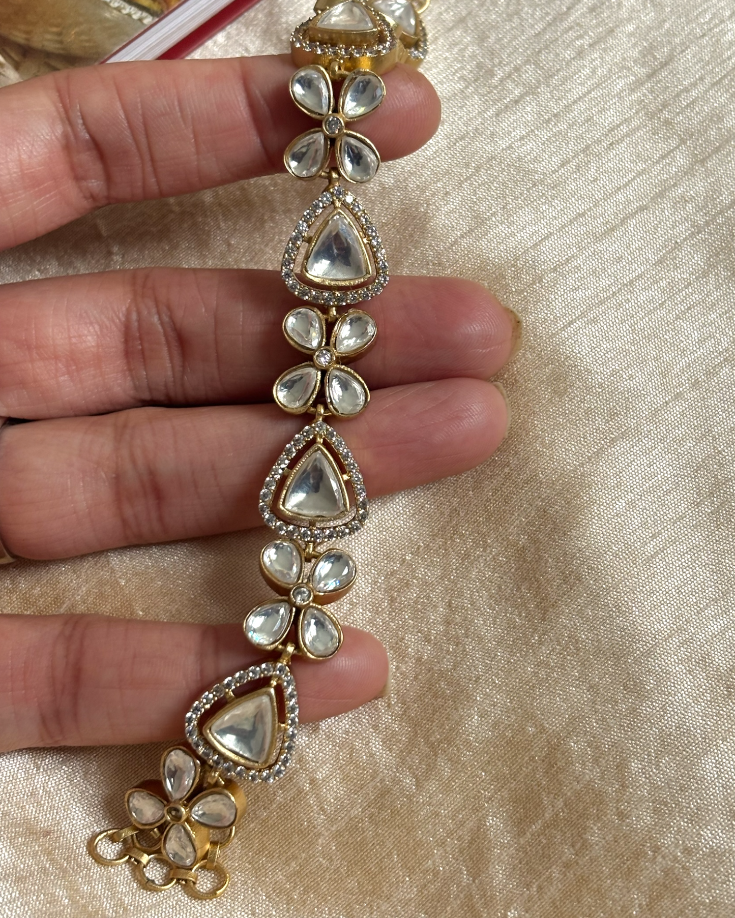 Phool Polki Bracelet