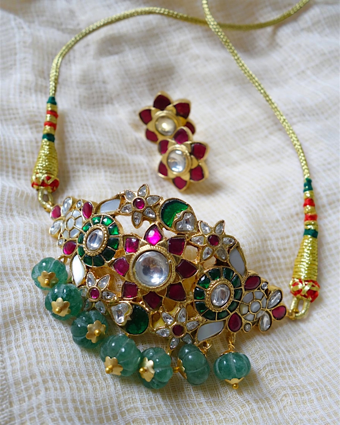 Padmini jadau choker set