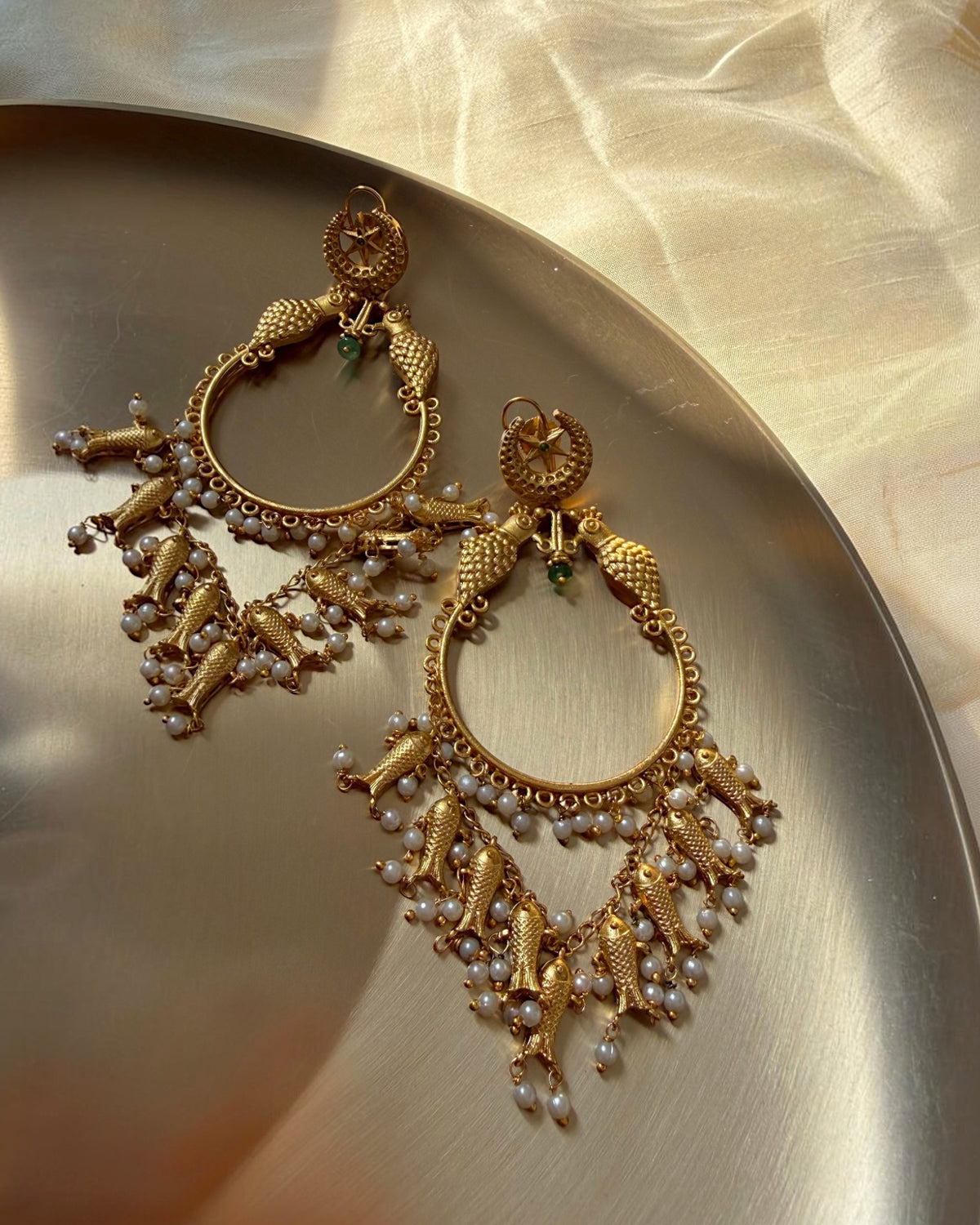 Mitsya long earrings