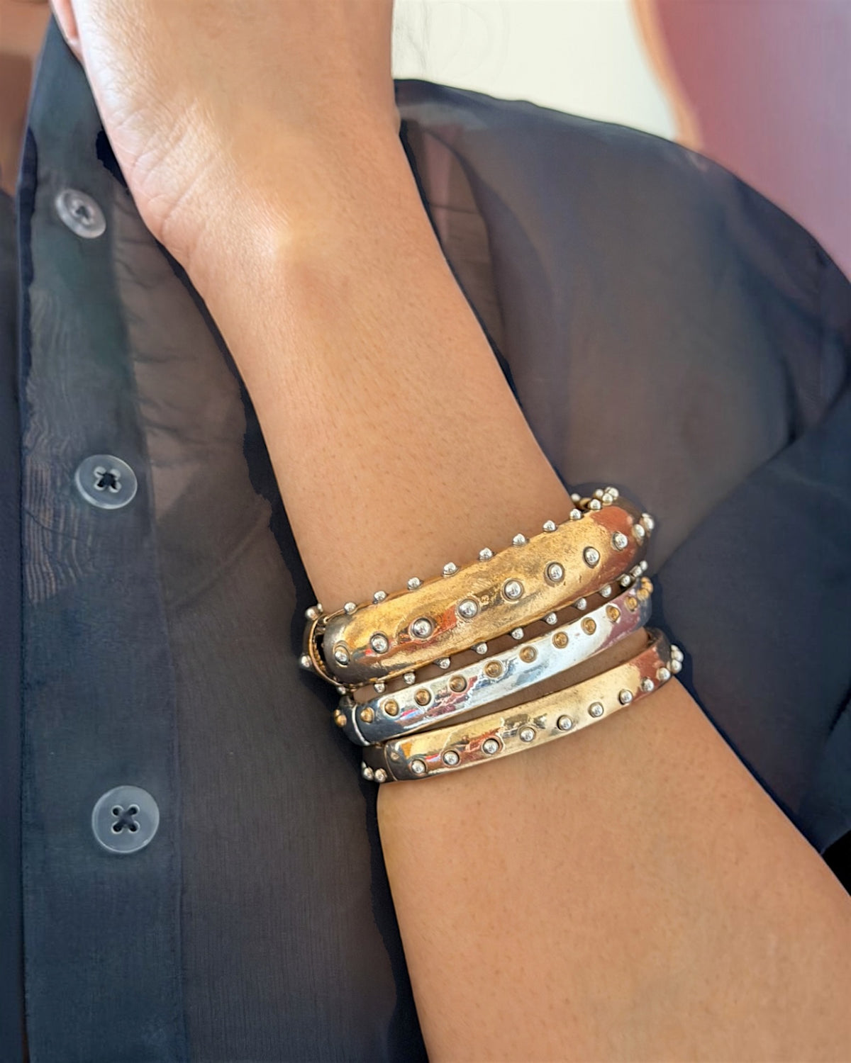 Zoya bracelet stack (set of 3)