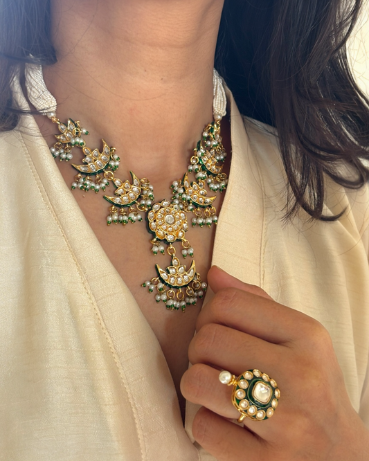 Kusum Kundan Necklace set