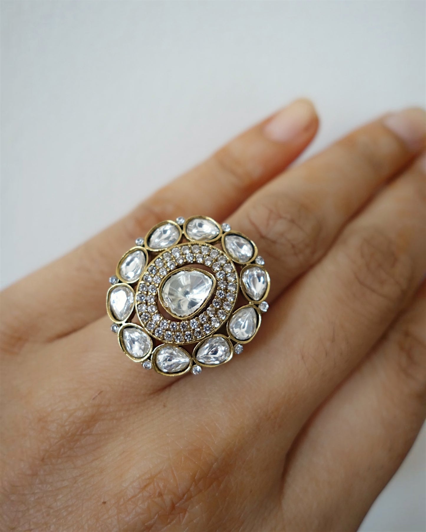 Siya Kundan Ring