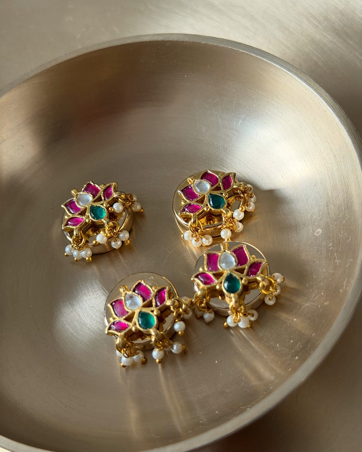 Lotus Grace Button Clips (set of 2)