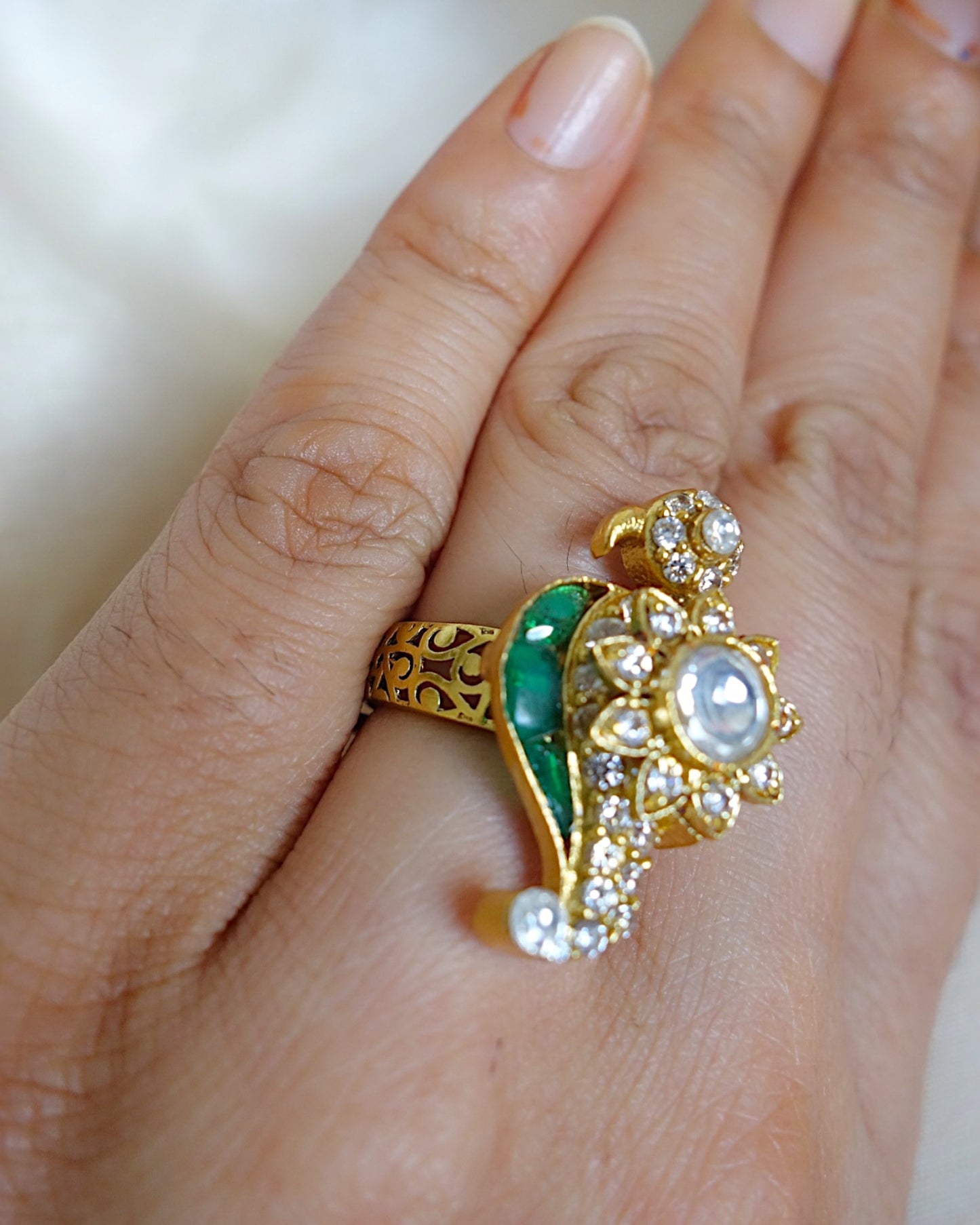 Ambika Bird Ring