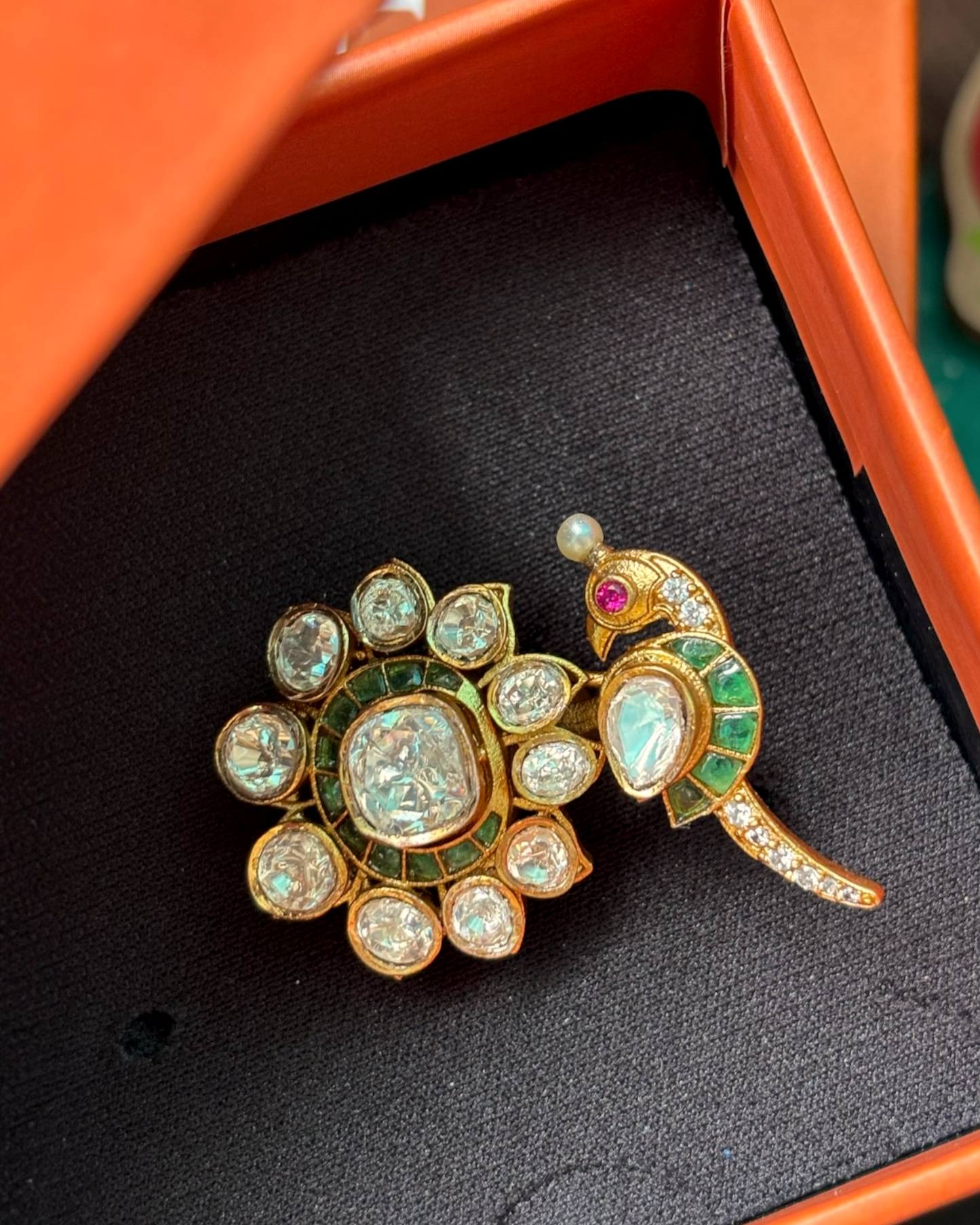 Mayur Kundan Ring