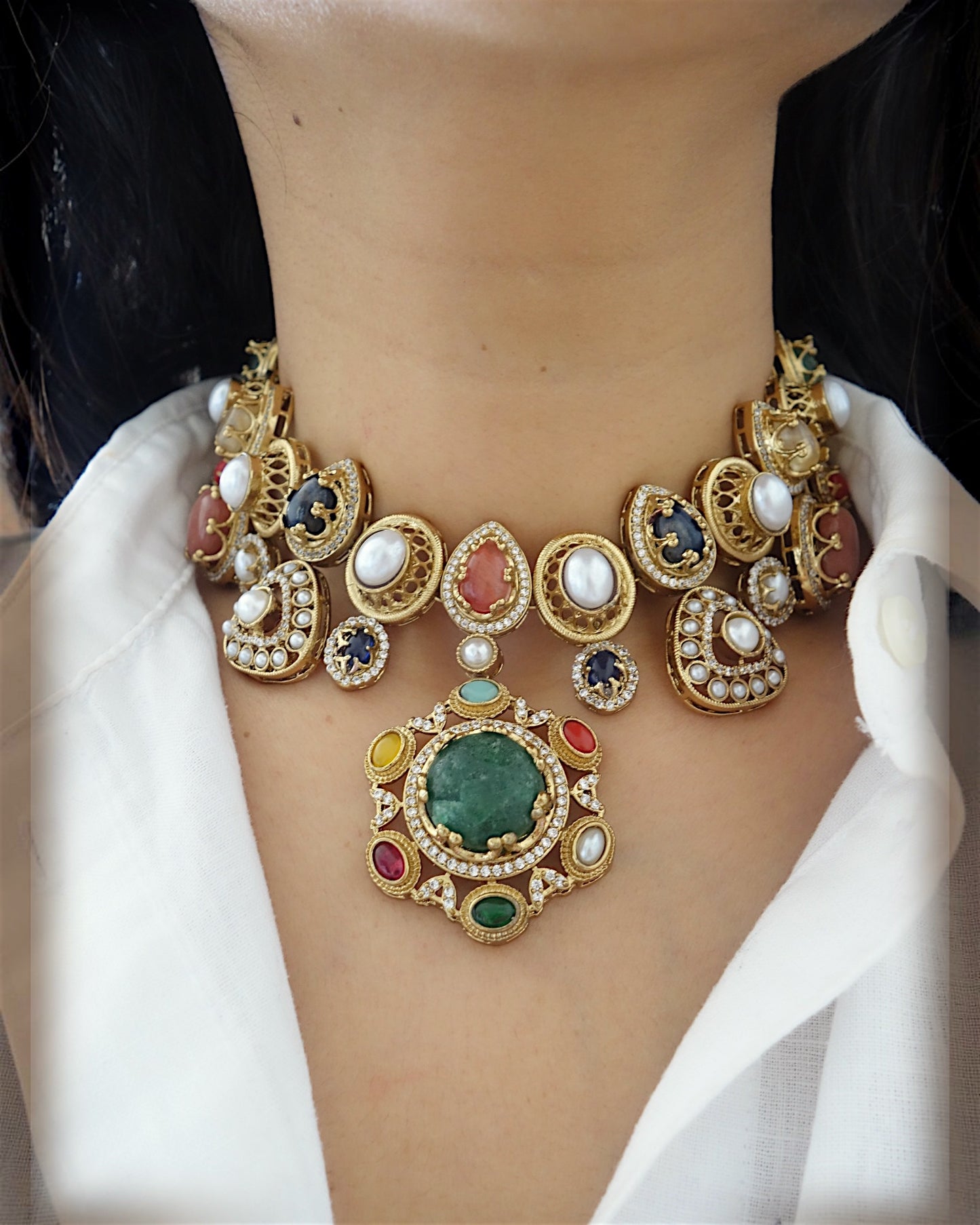 Ruhi Heirloom Necklace Set