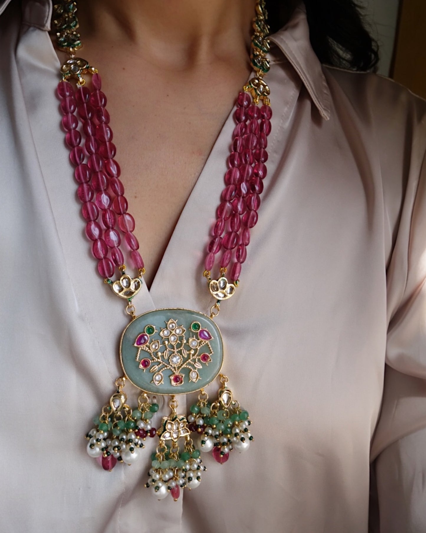 Ranisa Kundan Necklace set