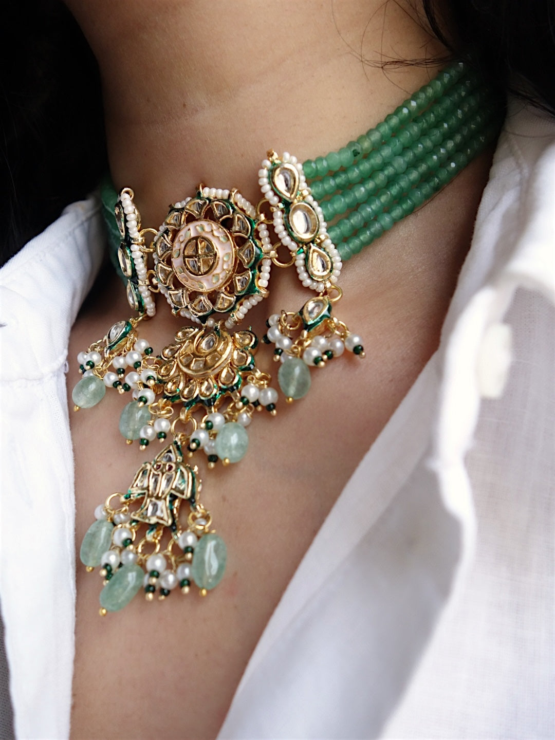 Sayyami Kundan Choker Set