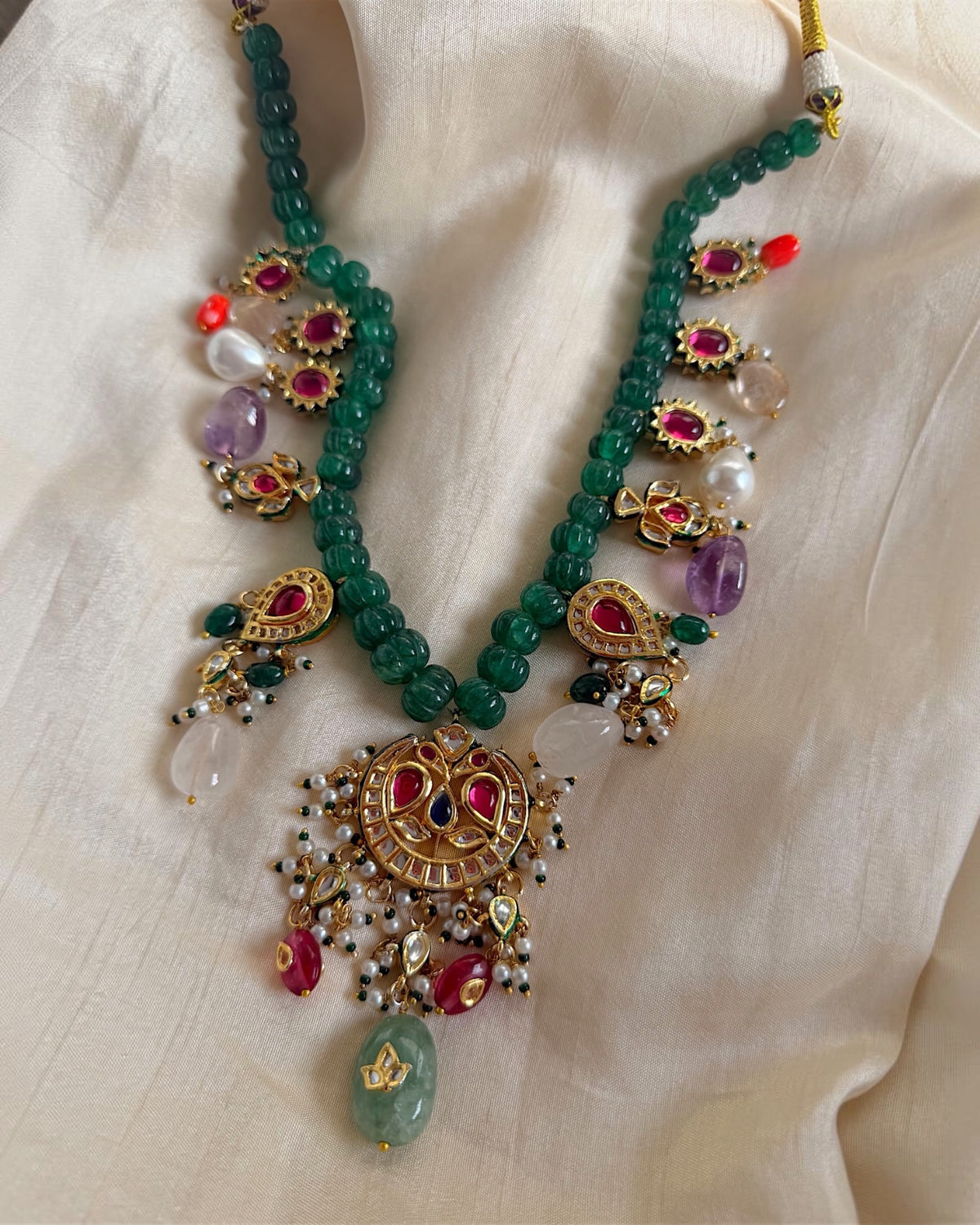 Gayatri Kundan Necklace set