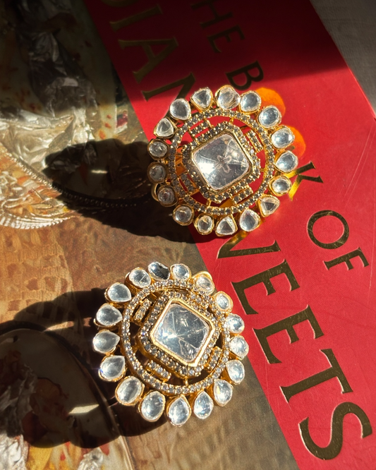 Ahana Polki Studs
