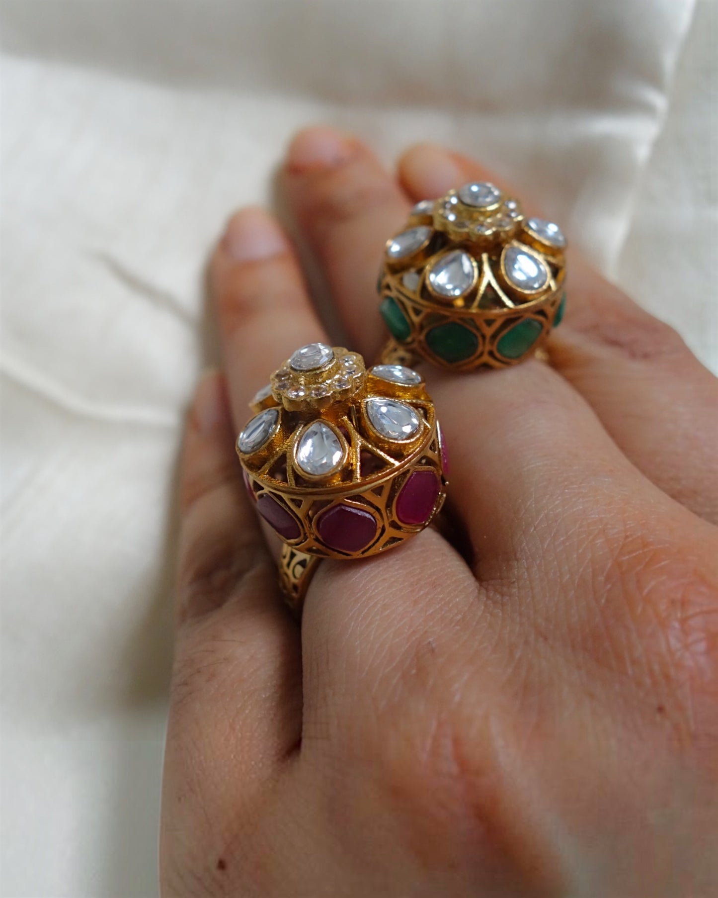 Esha ruby ring