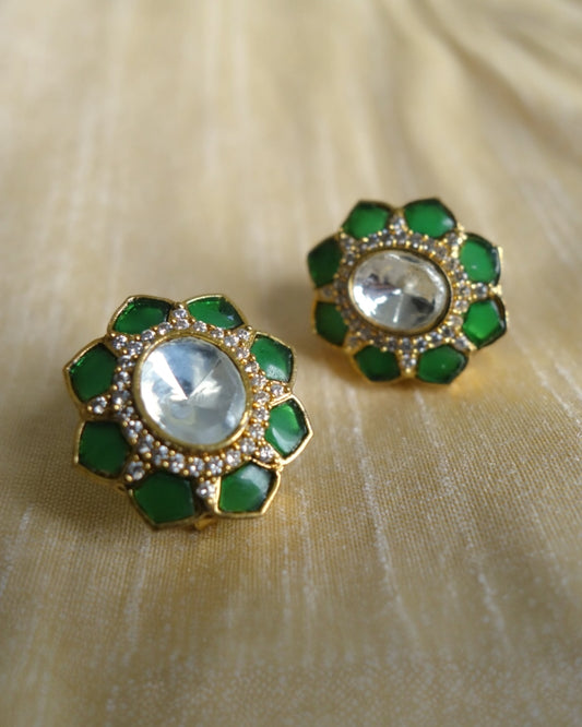 Heena Mini Kundan Studs