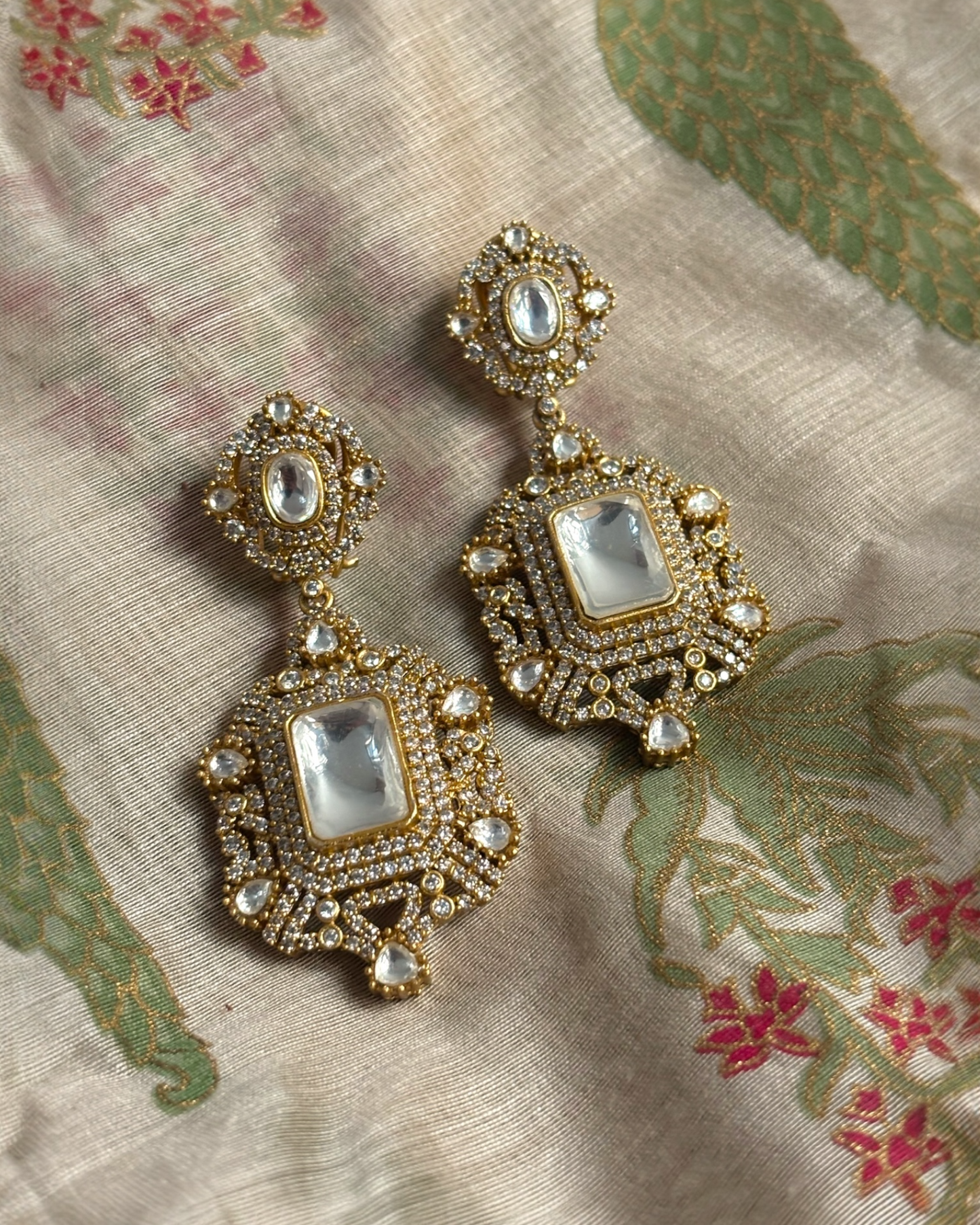 Khwab Polki Earrings